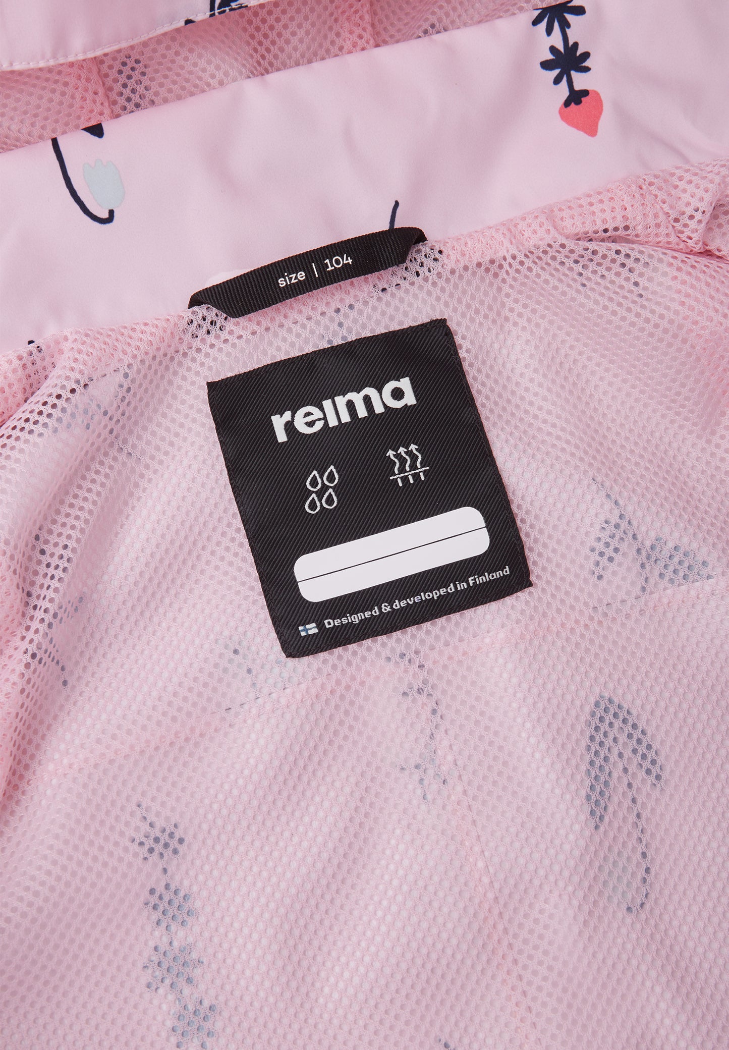 REIMA TEC Übergangs- und Regen-Jacke <br>Lammala <br>Gr. 116, 128, 134 <br>WS 10'000 mm