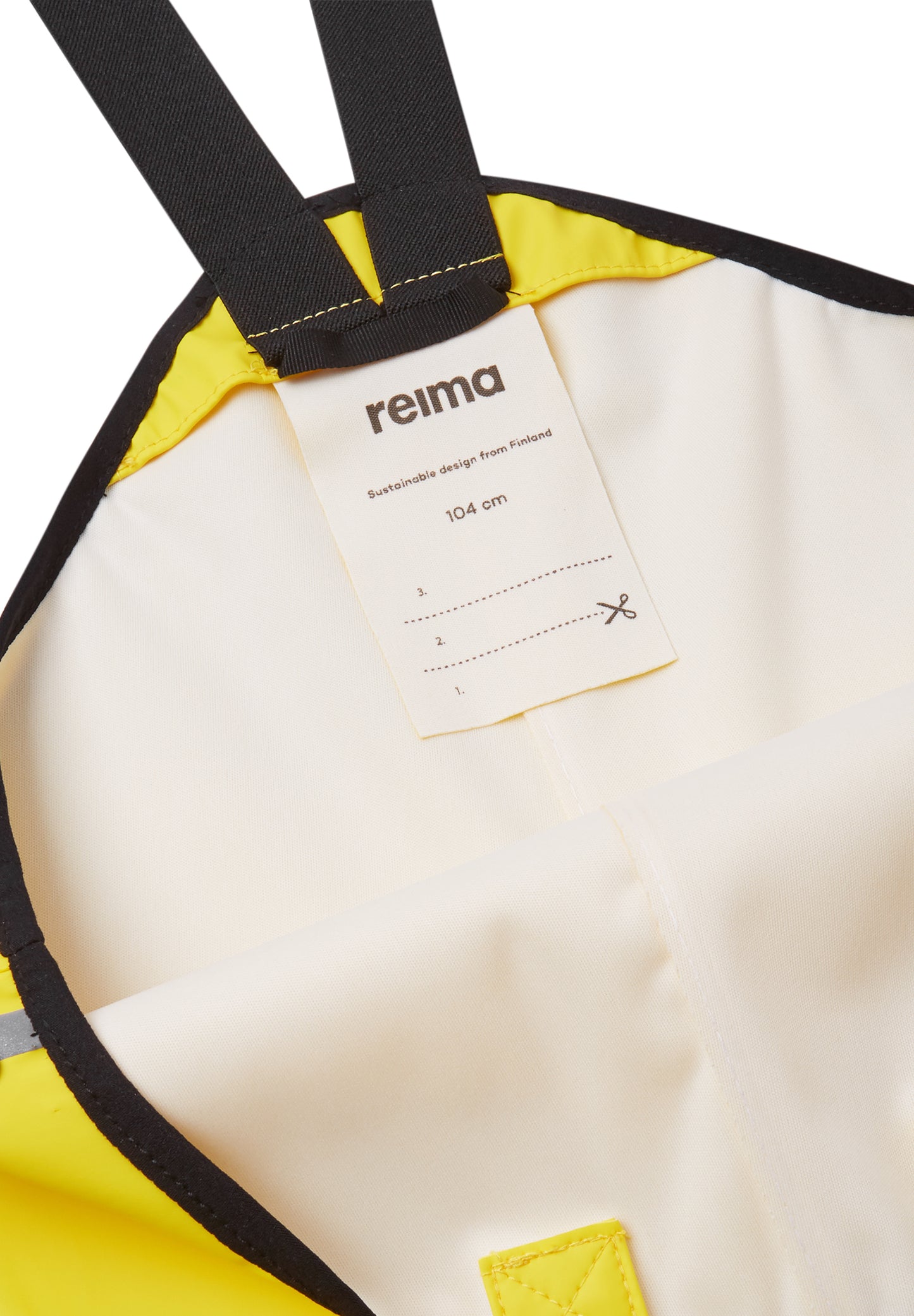 REIMA Regenhose/Matschhose Lammikko <br>Gr. 74 bis 128<br> abnehmbare Fussgummi<br>WS 10'000 mm