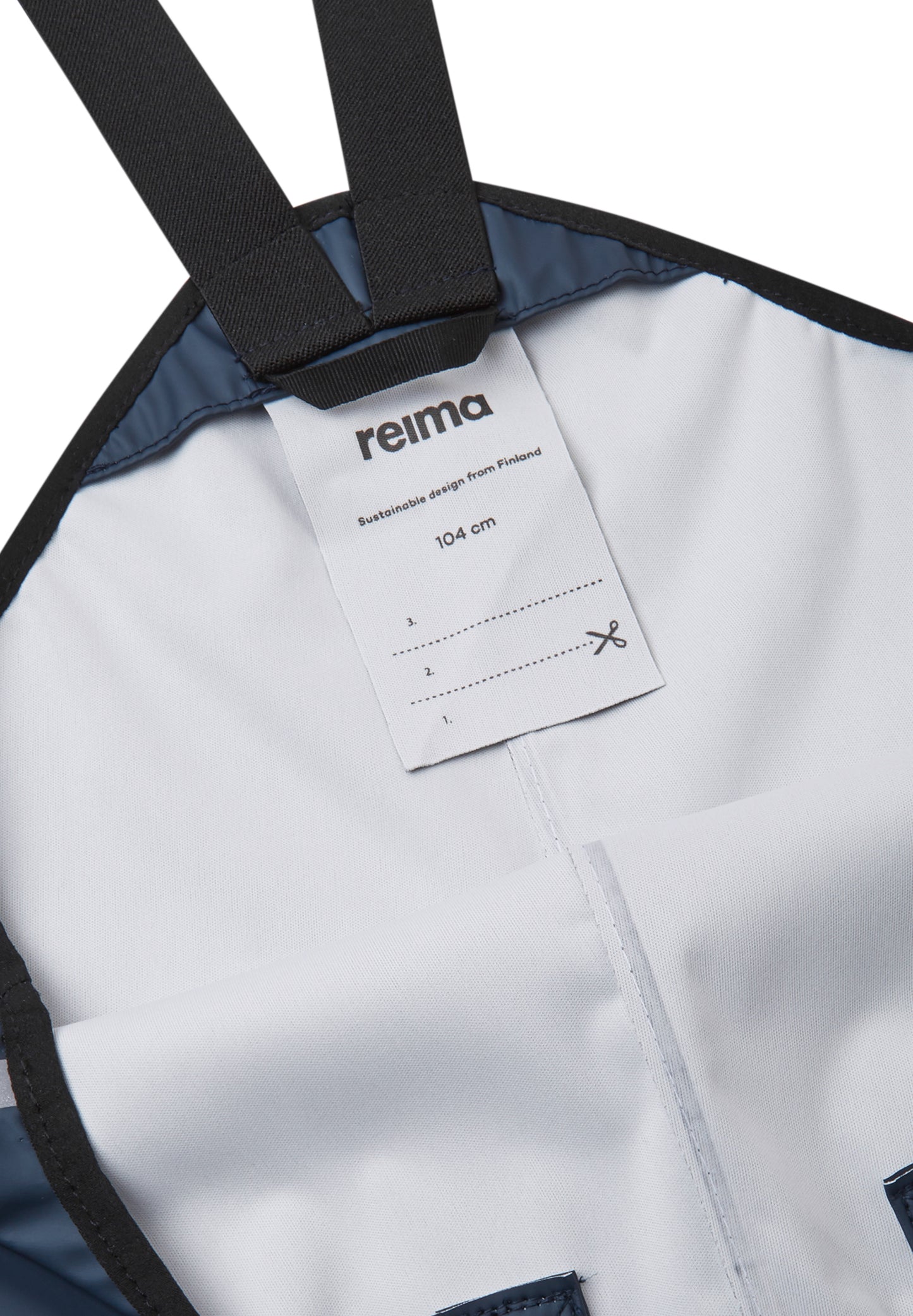 REIMA Regenhose/Matschhose Lammikko <br>Gr. 74 bis 128<br> abnehmbare Fussgummi<br>WS 10'000 mm