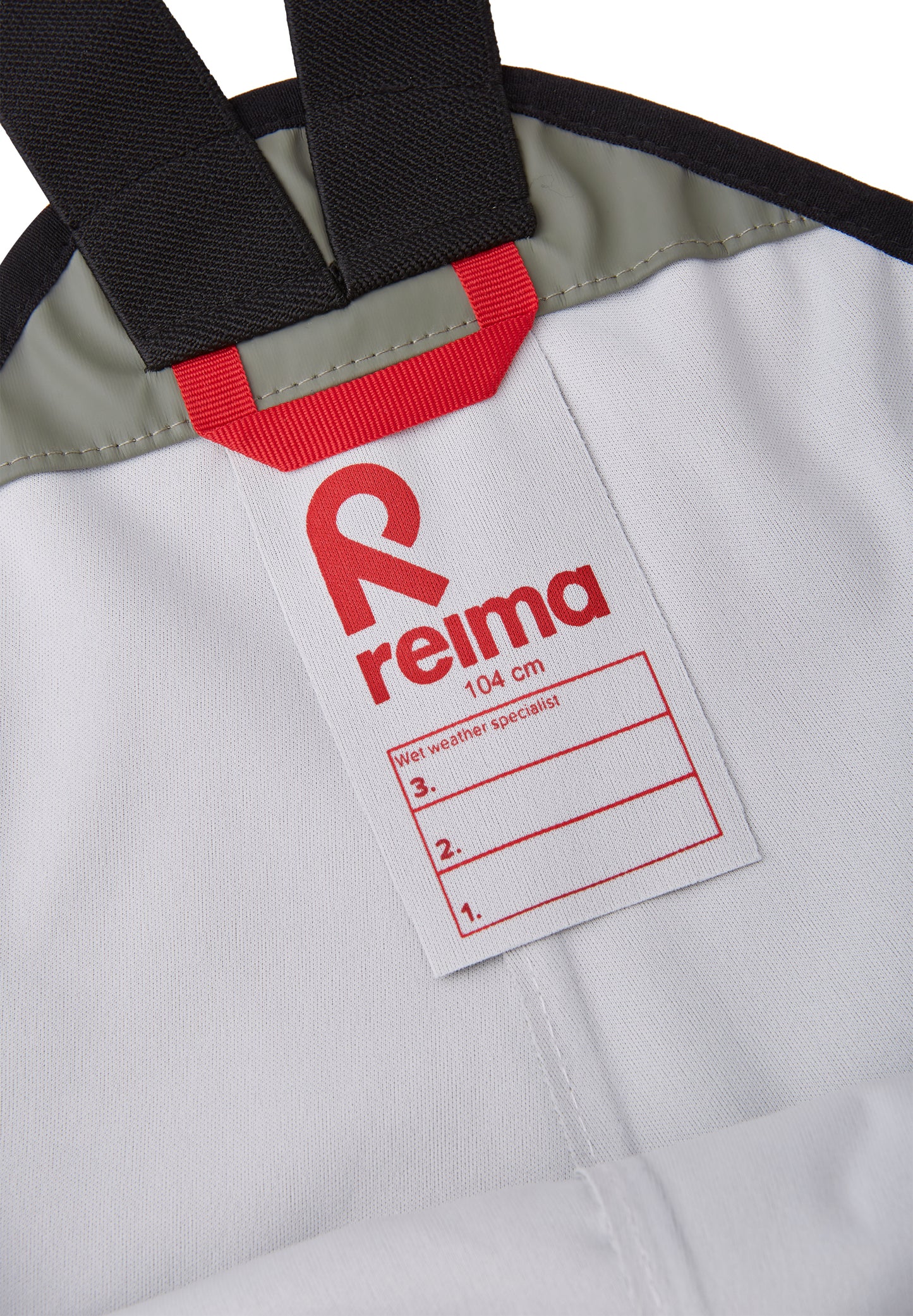 REIMA Regenhose/Matschhose Lammikko <br>Gr. 74 bis 128<br> abnehmbare Fussgummi<br>WS 10'000 mm