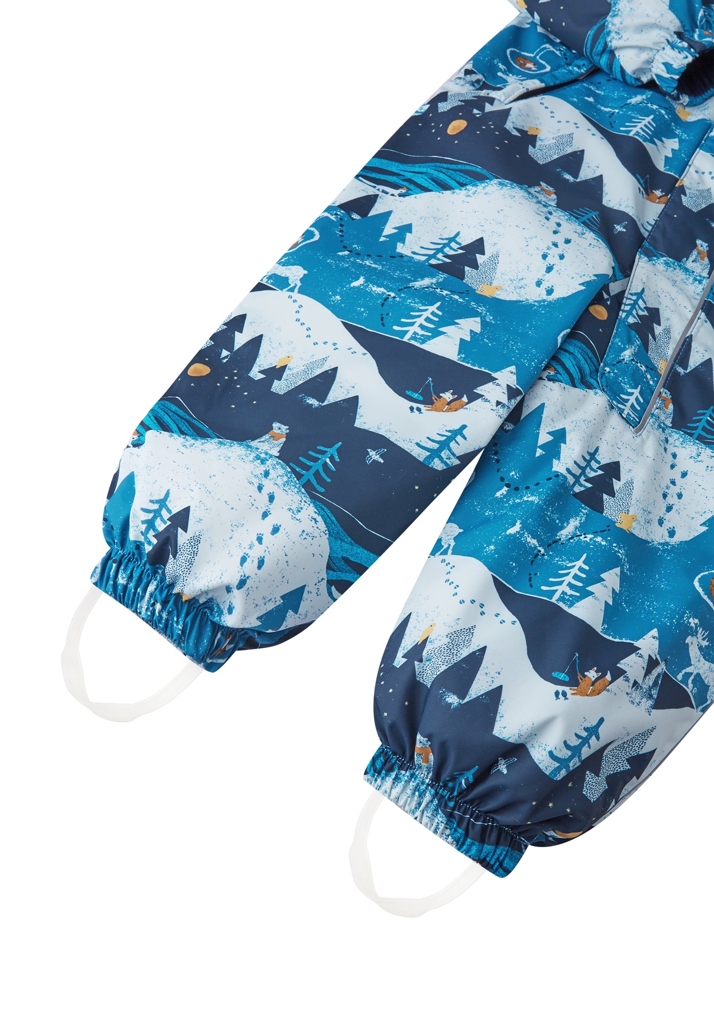 REIMA TEC Winteroverall/Skianzug <br>Lappi <br>Gr. 80 bis 98<br> Po-Bereich extra dick isoliert<br> Taille regulierbar<br> Kunst-Pelz abnehmbar<br> abnehmbare Fuss-Schlaufen<br> WS 15'000 mm