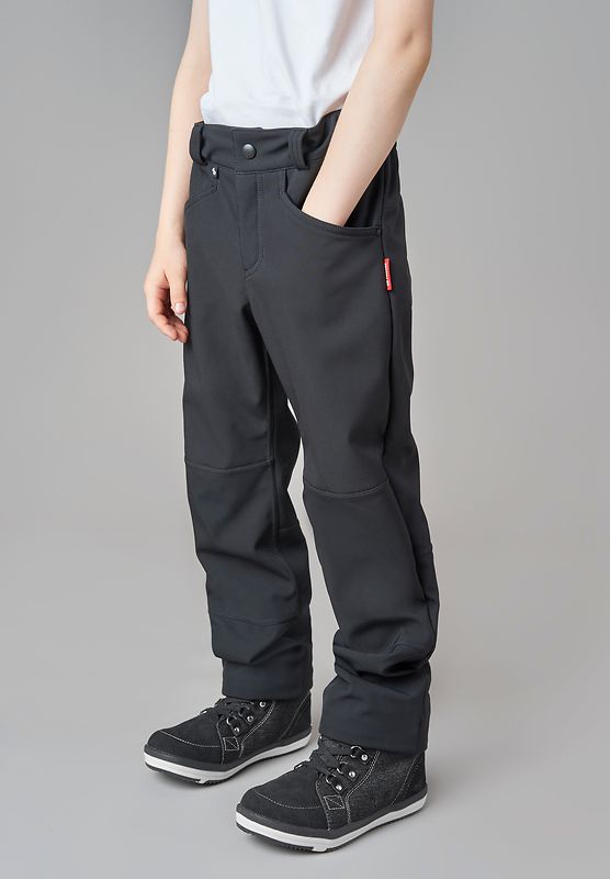 REIMA gefütterte Softshell-Hose<br> Mighty <br>Gr. 104 bis 164 <br>aussen Softshell<br>innen warmes Fleece <br>WS 10'000 mm