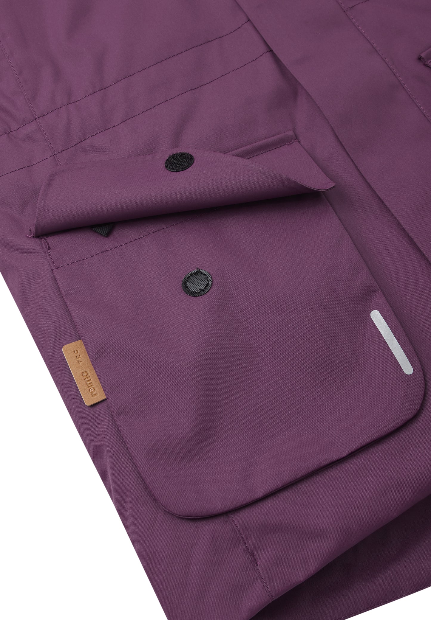 REIMA TEC warme Winterjacke/Parka Naapuri <br> Gr. 158<br> auch ohne Kunst-Pelz tragbar<br> 100% wasserdicht<br> warm wattiert mit Fellex (hochwertige künstliche Daune) <br> WS 12'000 mm