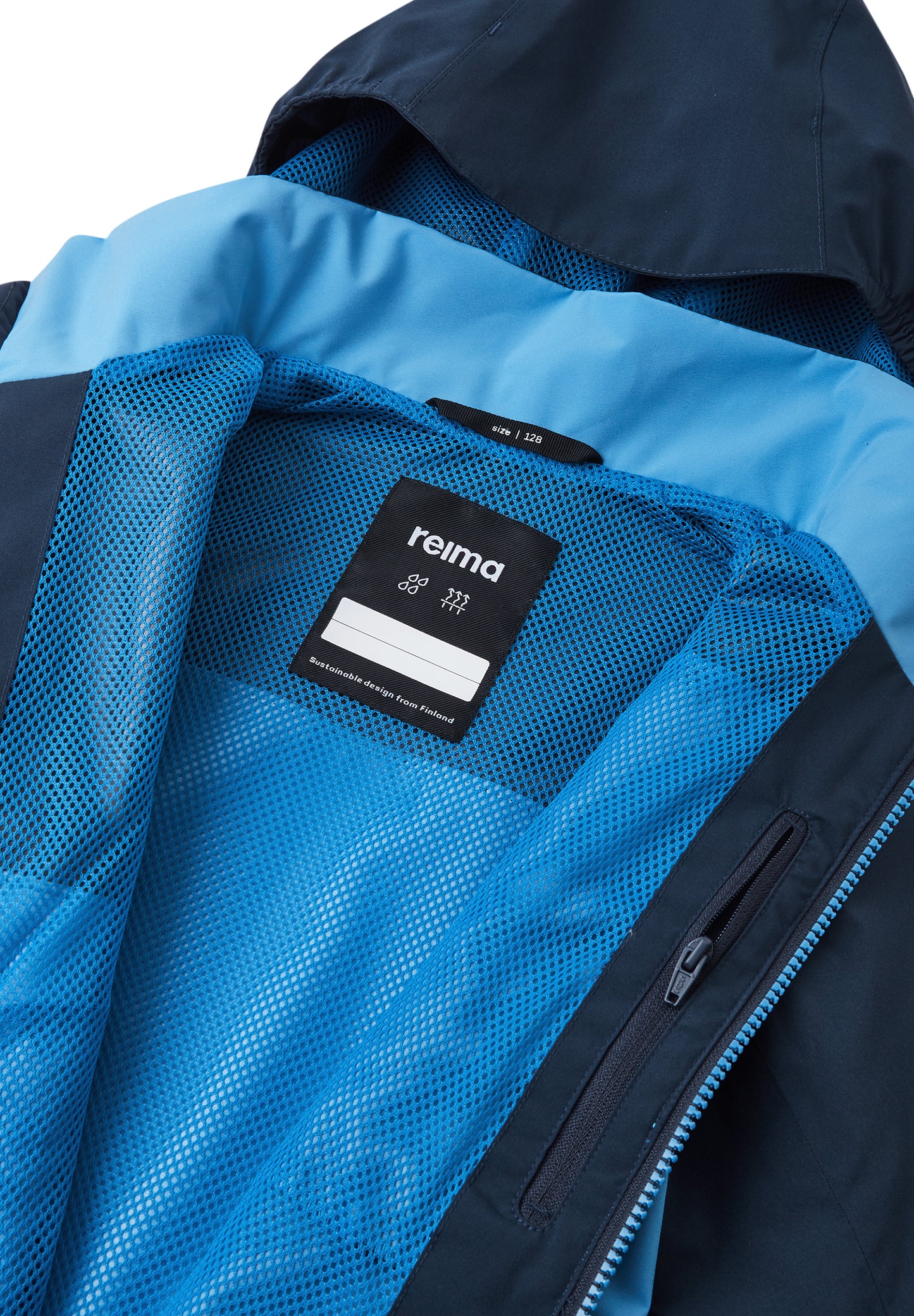 REIMA TEC Übergangs- und Regen-Jacke <br>Nivala <br> Gr. 104 bis 164 <br>WS 10'000 mm