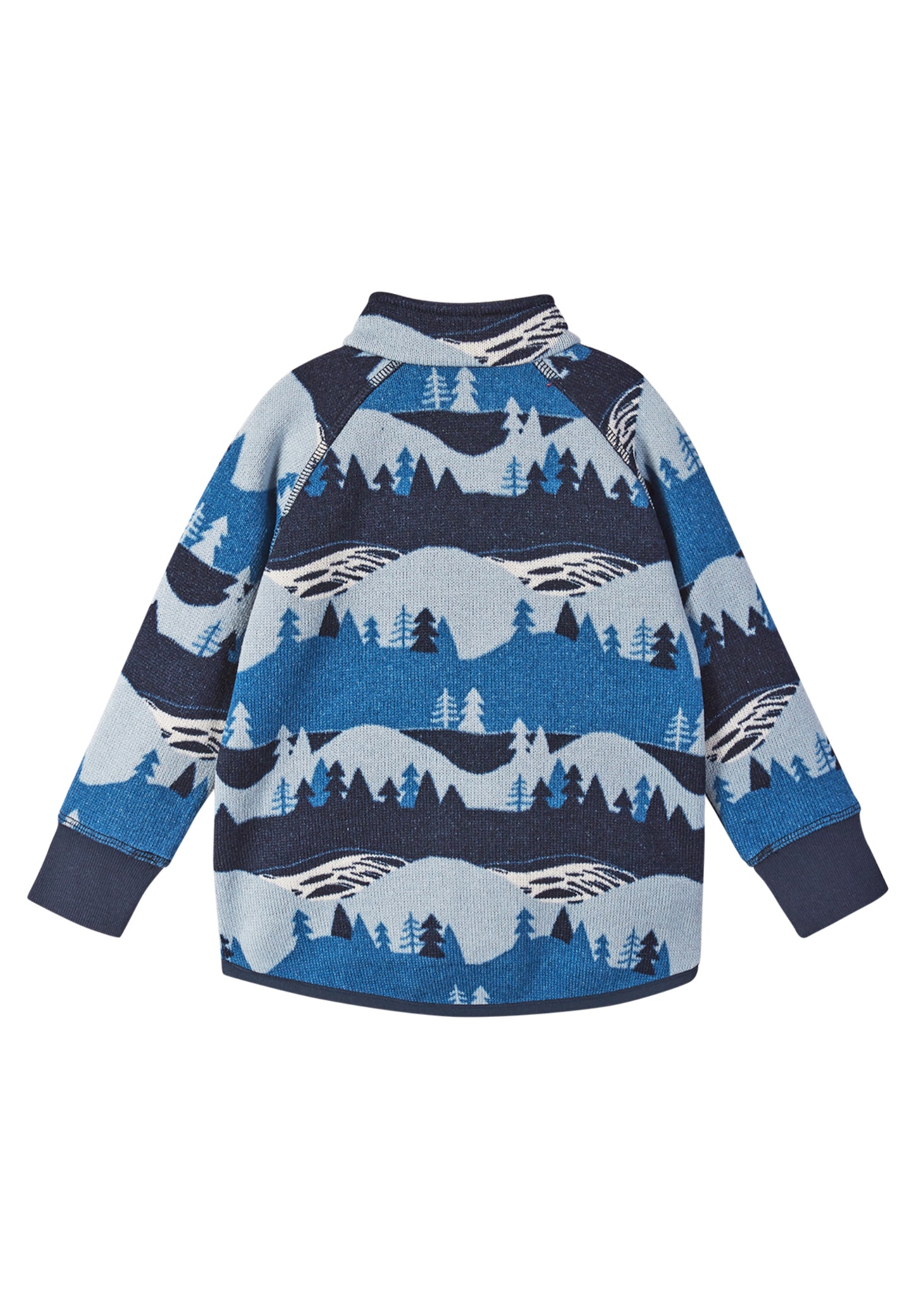 REIMA Jacke Strick-Fleece<br> Ornament <br>Gr. 80 bis 110<br> etwas dickere Qualität<br> sehr warm, 310 g/m2 Dicke