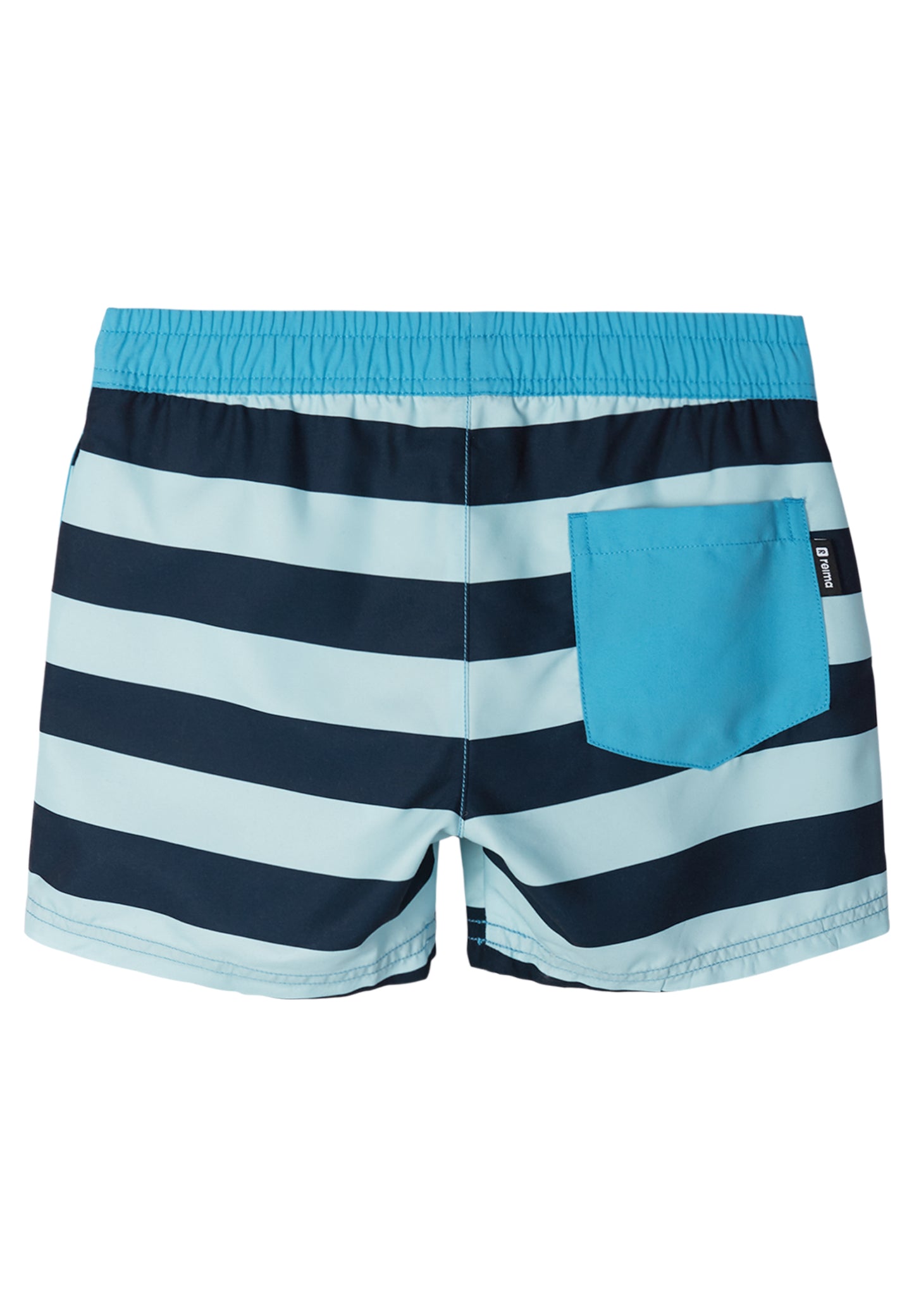 REIMA Badehose<br> Palmu <br>Gr. 110, 116, 140, 146<br> UV-Schutzfaktor 50+<br> schnelltrocknend<br> Netzhose innen <br>Bund regulierbar<br> Länge Mitte Oberschenkel