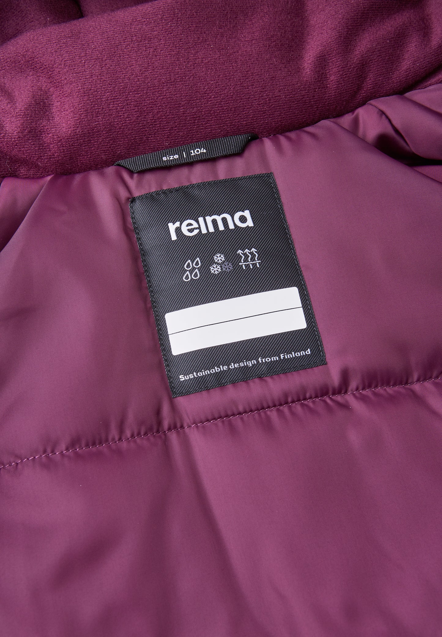 REIMA TEC Winterjacke/Parka Silda<br>Gr. 104, 110, 116, 122, 128<br> komplette Jacke reflektiert im Dunkeln <br>Kunstpelz abnehmbar, langer Schnitt<br> WS 15'000 mm