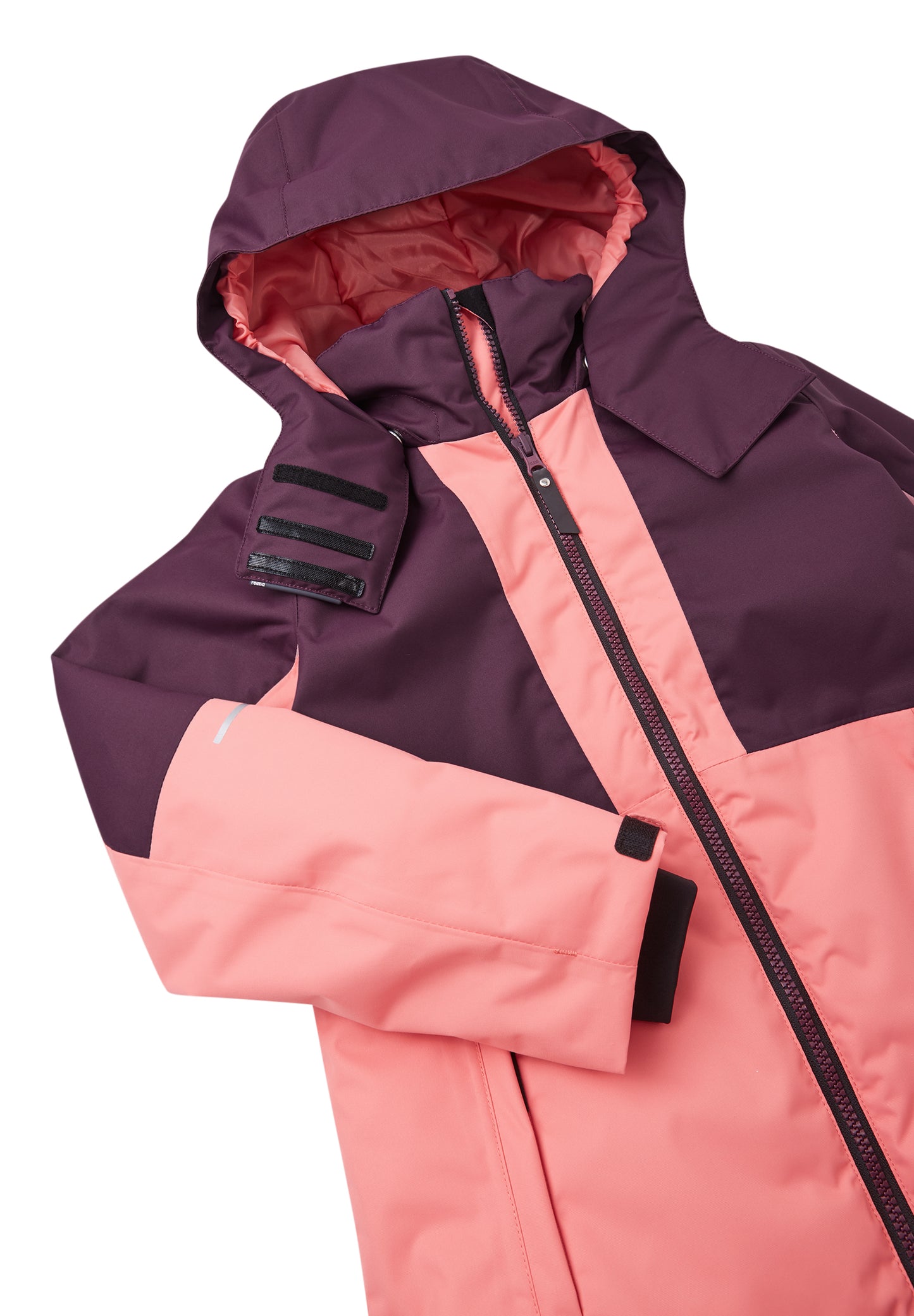 REIMA TEC Skijacke/Winterjacke Soppela <br>Gr. 110, 128, 134, 140, 146, 152, 158, 164 <br> Schneefang & verstellbare Ärmelbündchen mit Lycraeinsätzen<br> funktionelle Details<br> WS 10'000 mm