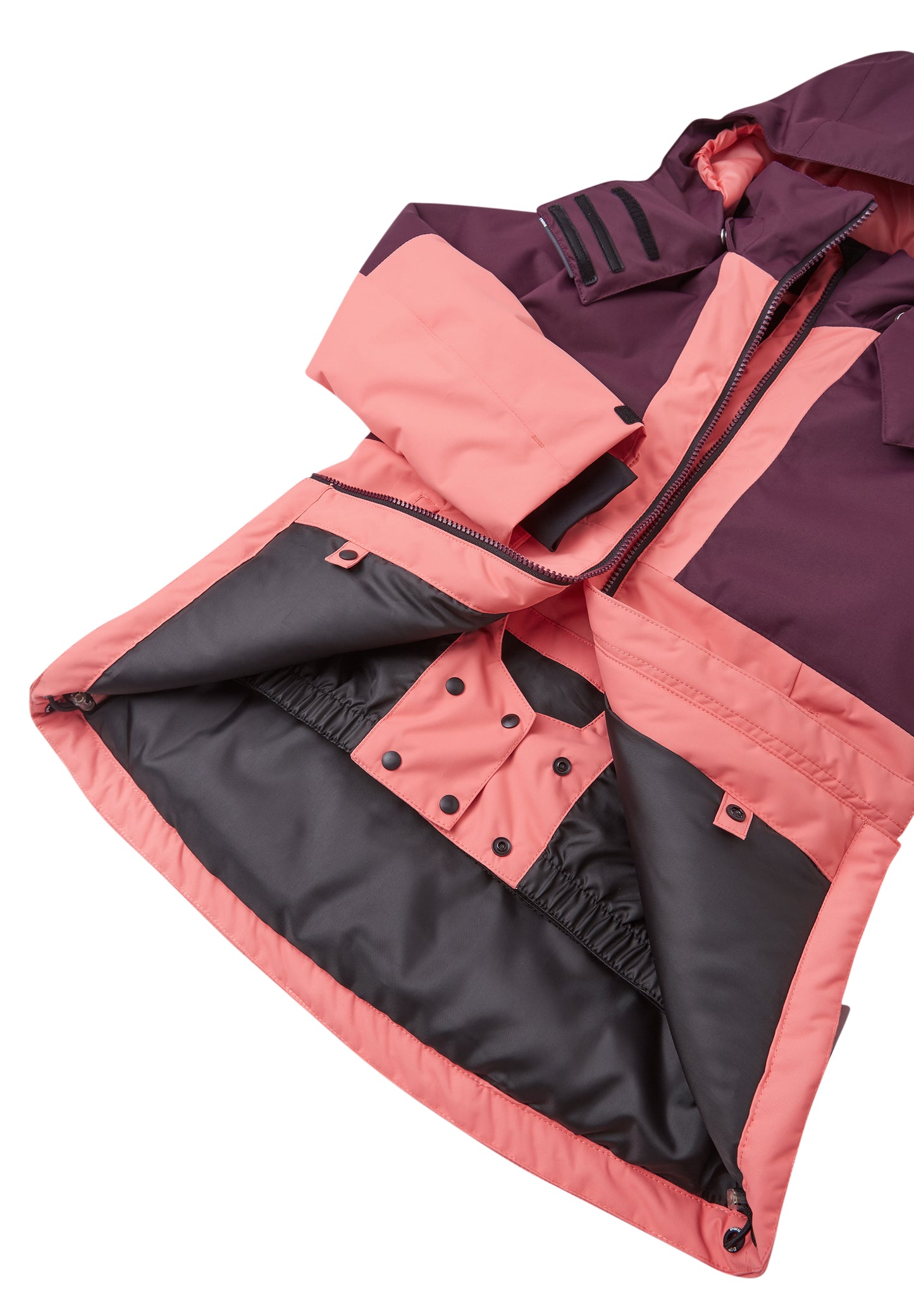 REIMA TEC Skijacke/Winterjacke Soppela <br>Gr. 110, 128, 134, 140, 146, 152, 158, 164 <br> Schneefang & verstellbare Ärmelbündchen mit Lycraeinsätzen<br> funktionelle Details<br> WS 10'000 mm