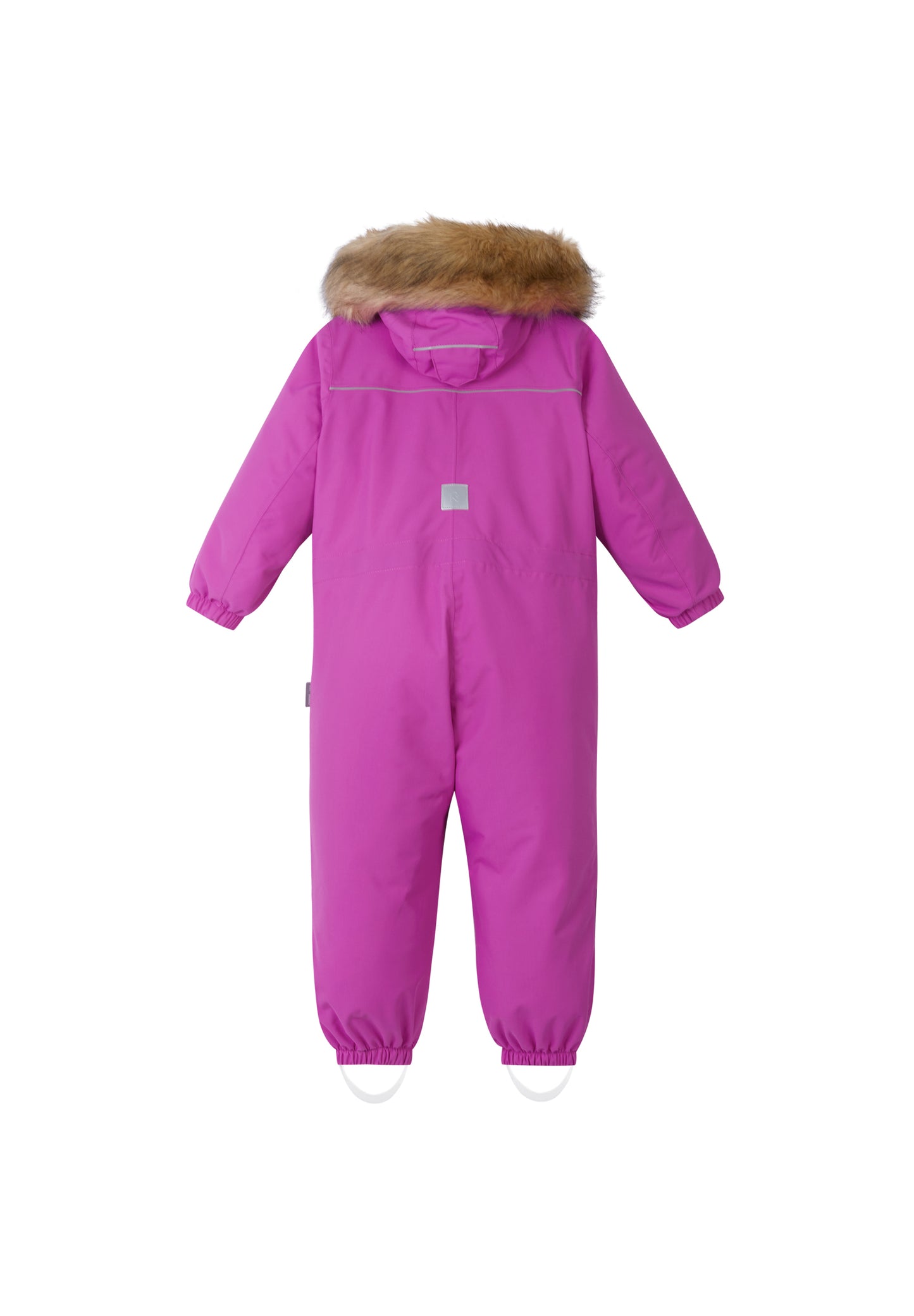 REIMA TEC+ Winteroverall/Skianzug <br>Stavanger <br>Gr. 104 bis 140 <br>extra robuster Po- und Knie/Schienbeinbereich <br>auch ohne Kunstpelz tragbar <br>abnehmbare Fuss-Schlaufen <br> WS 12'000 mm