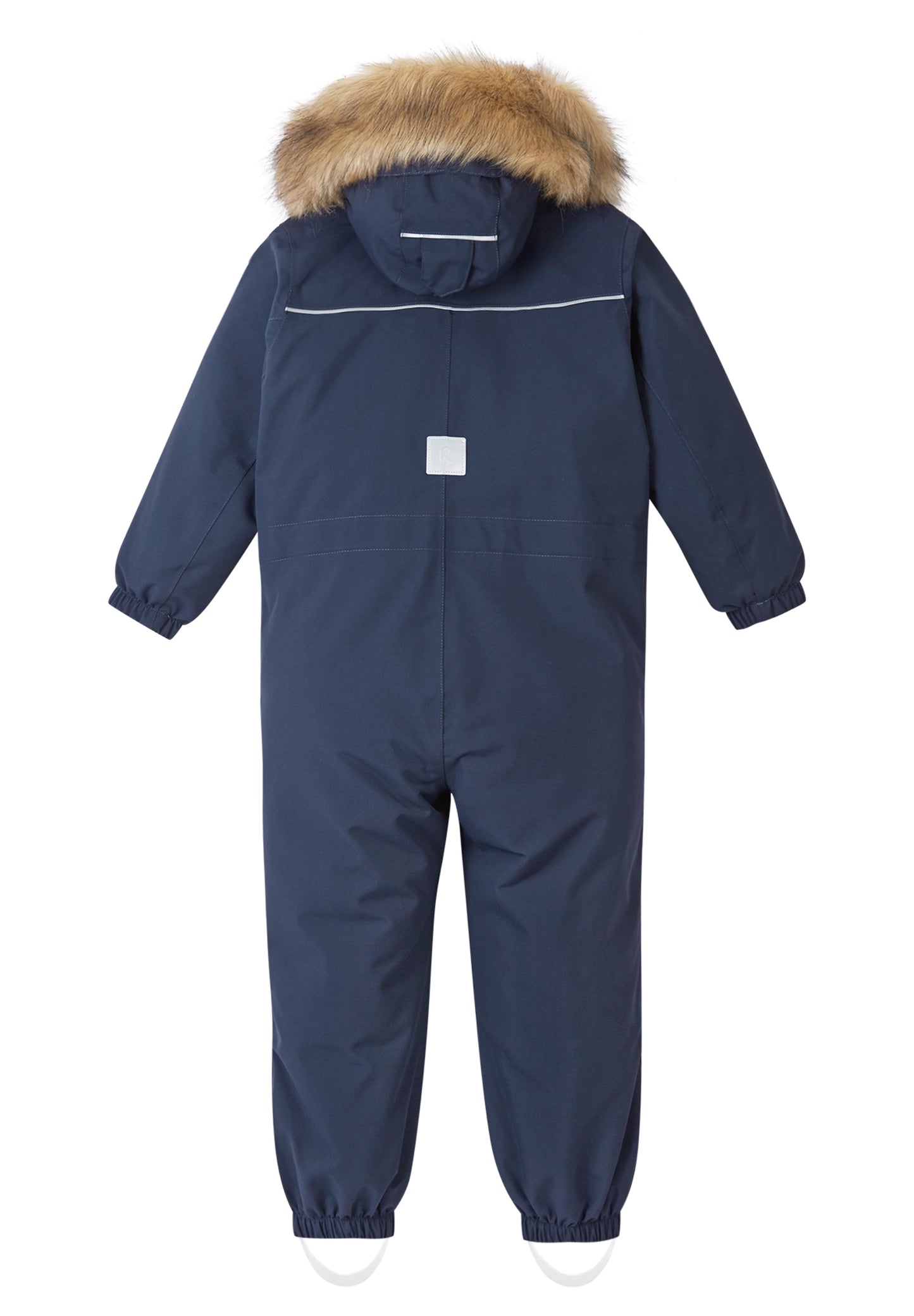 REIMA TEC+ Winteroverall/Skianzug <br>Stavanger <br>Gr. 104 bis 140 <br>extra robuster Po- und Knie/Schienbeinbereich <br> Taille regulierbar <br>auch ohne Kunstpelz tragbar <br>abnehmbare Fuss-Schlaufen<br> WS 12'000 mm