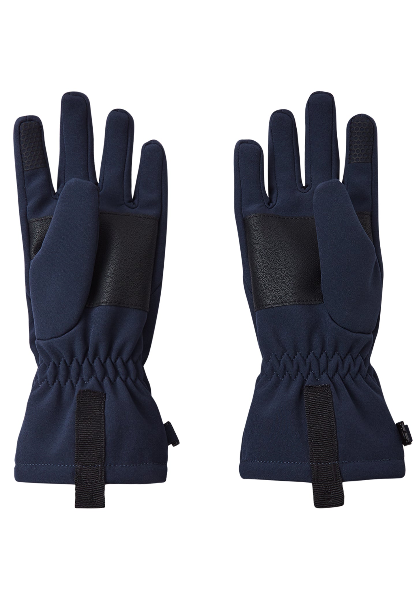REIMA gefütterte Softshell Fingerhandschuhe <br>Tehden <br>Gr. 2 bis 8 (1-jährig - Erw.) <br>aussen Softshell<br> innen warmes Fleece<br> ideal für Übergangszeit + zum Velofahren<br> WS 10'000 mm
