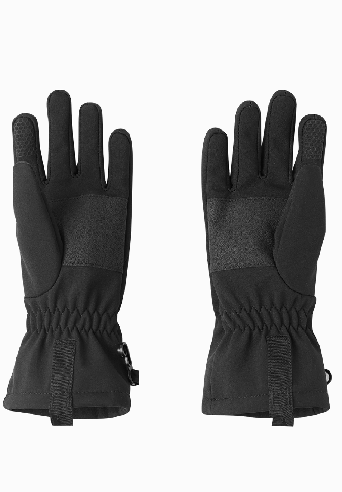 REIMA gefütterte Softshell Fingerhandschuhe <br>Tehden <br>Gr. 2 bis 8 (1-jährig - Erw.) <br>aussen Softshell<br> innen warmes Fleece<br> ideal für Übergangszeit + zum Velofahren<br> WS 10'000 mm