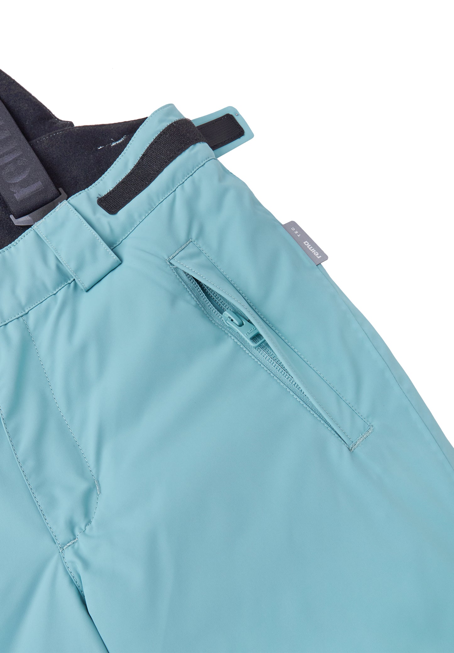 REIMA TEC+ Skihose<br> Terrie<br> Gr. 104 bis 164 <br>Po-Bereich mit Fleece isoliert<br> abnehmbare Träger, Schneefang am Beinende, Taille regulierbar<br> WS 12'000 mm