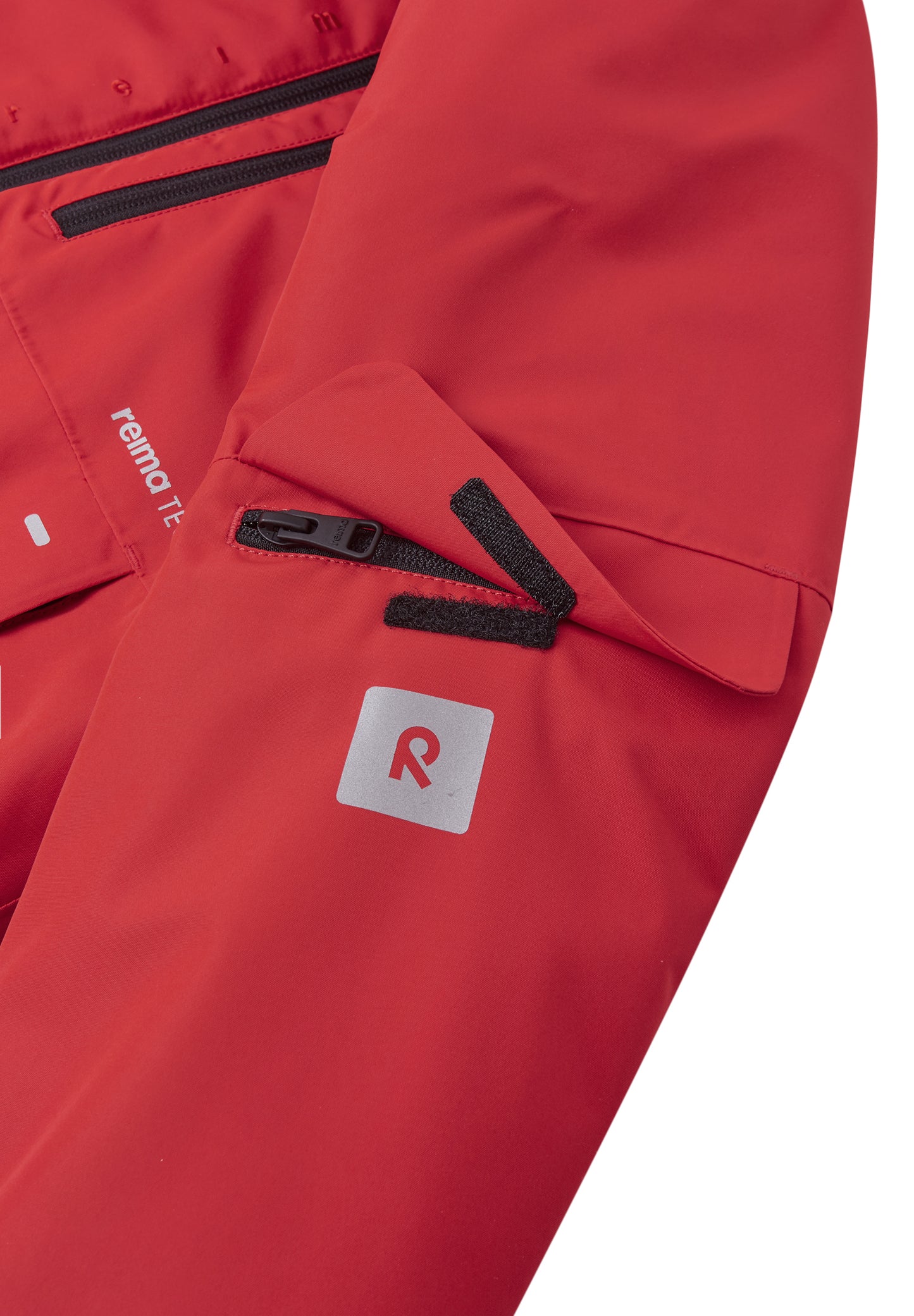 REIMA TEC Skijacke/Winterjacke Tieten <br>Gr. 128 bis 164<br> Schneefang & verstellbare Ärmelbündchen mit Lycraeinsätzen<br> funktionelle Details<br> WS 10'000 mm