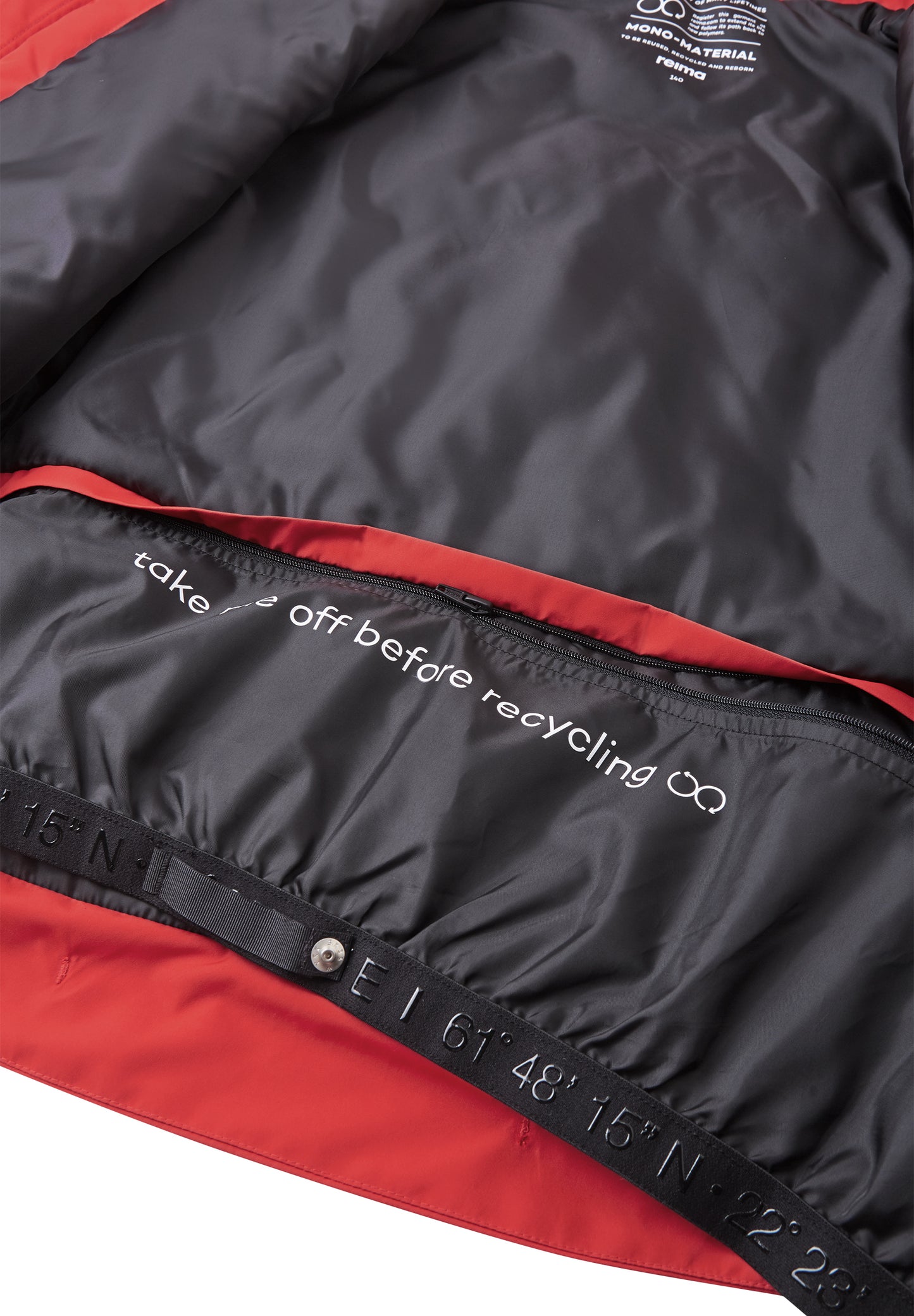 REIMA TEC Skijacke/Winterjacke Tieten <br>Gr. 128 bis 164<br> Schneefang & verstellbare Ärmelbündchen mit Lycraeinsätzen<br> funktionelle Details<br> WS 10'000 mm
