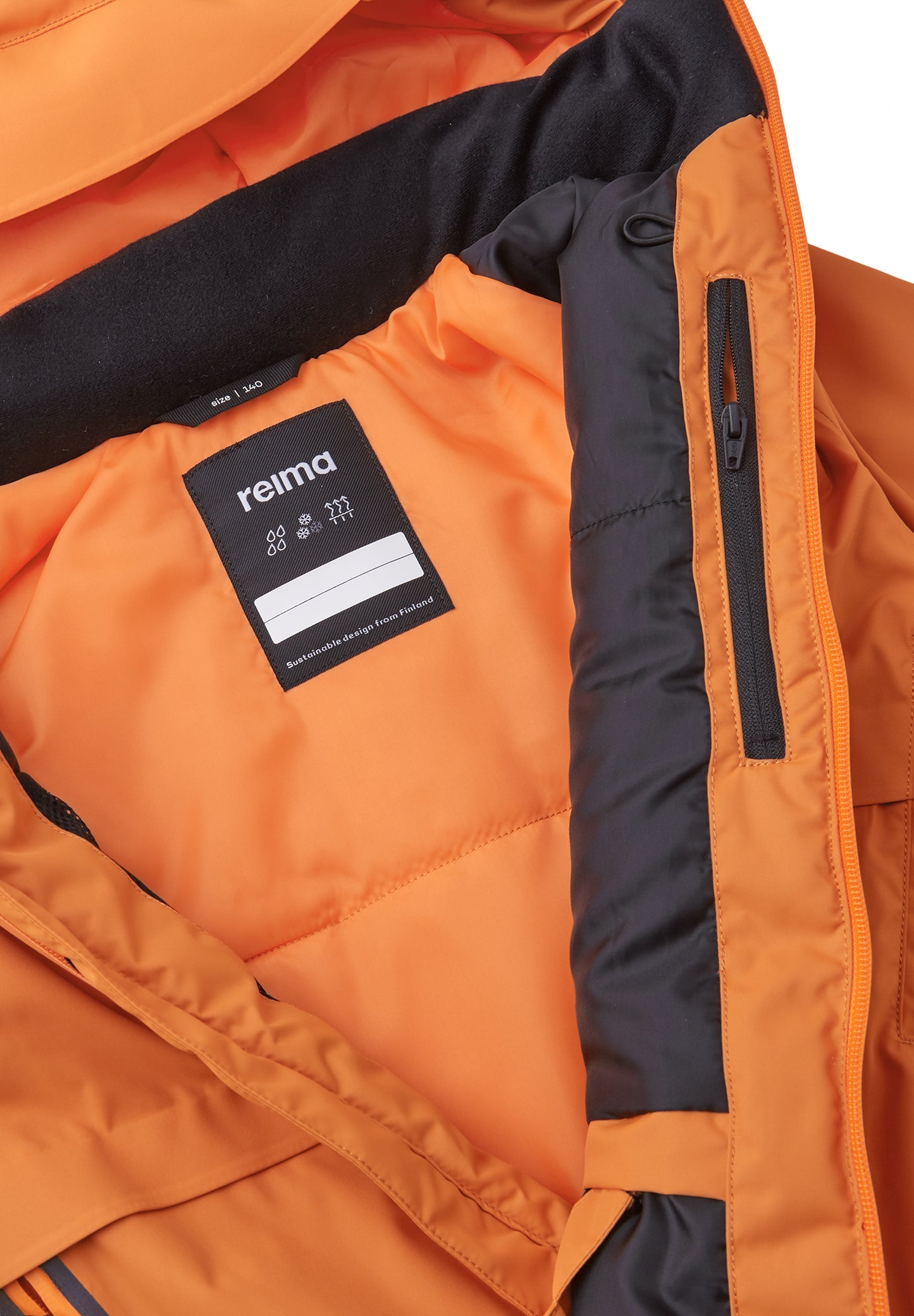 REIMA TEC Skijacke/Winterjacke<br> Tirro <br>Gr. 104, 116, 122, 128, 134, 140, 146, 152, 158, 164<br> Schneefang & verstellbare Ärmelbündchen mit Lycraeinsätzen<br> Lüftungs-Reissverschlüsse<br>funktionelle Details<br> WS 12'000 mm