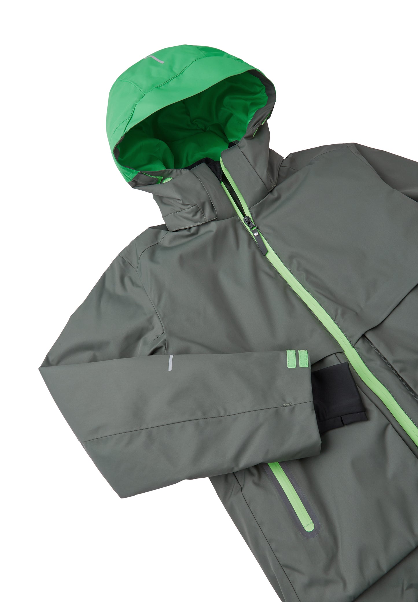 REIMA TEC Skijacke/Winterjacke<br> Tirro <br>Gr. 104, 116, 122, 128, 134, 140, 146, 152, 158, 164<br> Schneefang & verstellbare Ärmelbündchen mit Lycraeinsätzen<br> Lüftungs-Reissverschlüsse<br>funktionelle Details<br> WS 12'000 mm