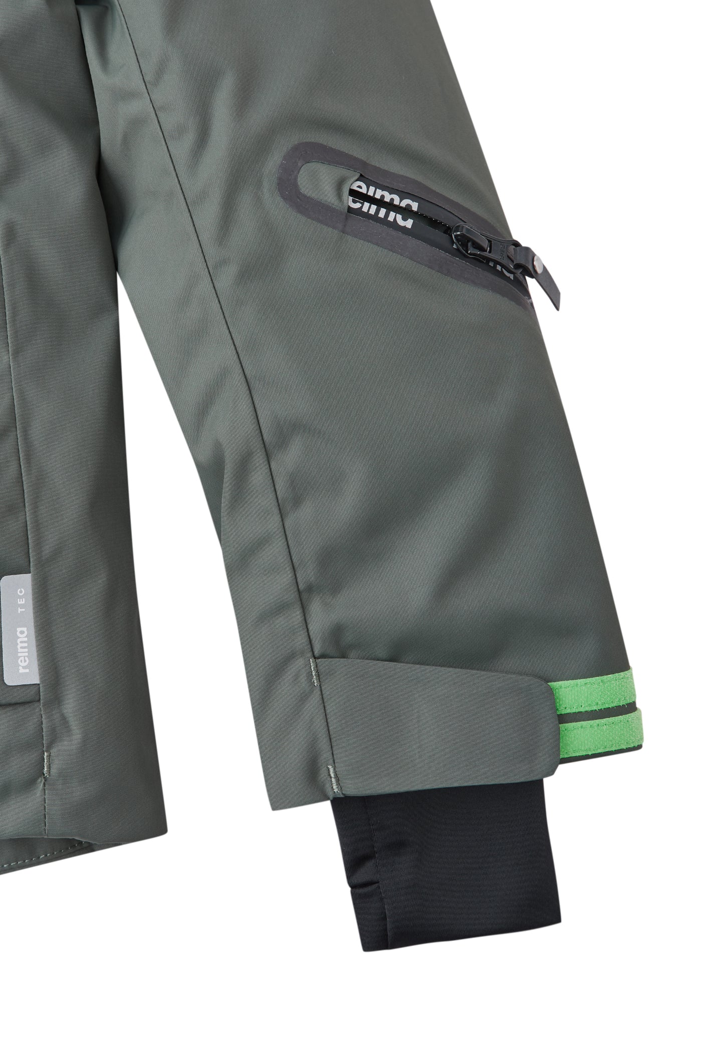 REIMA TEC Skijacke/Winterjacke<br> Tirro <br>Gr. 104, 116, 122, 128, 134, 140, 146, 152, 158, 164<br> Schneefang & verstellbare Ärmelbündchen mit Lycraeinsätzen<br> Lüftungs-Reissverschlüsse<br>funktionelle Details<br> WS 12'000 mm