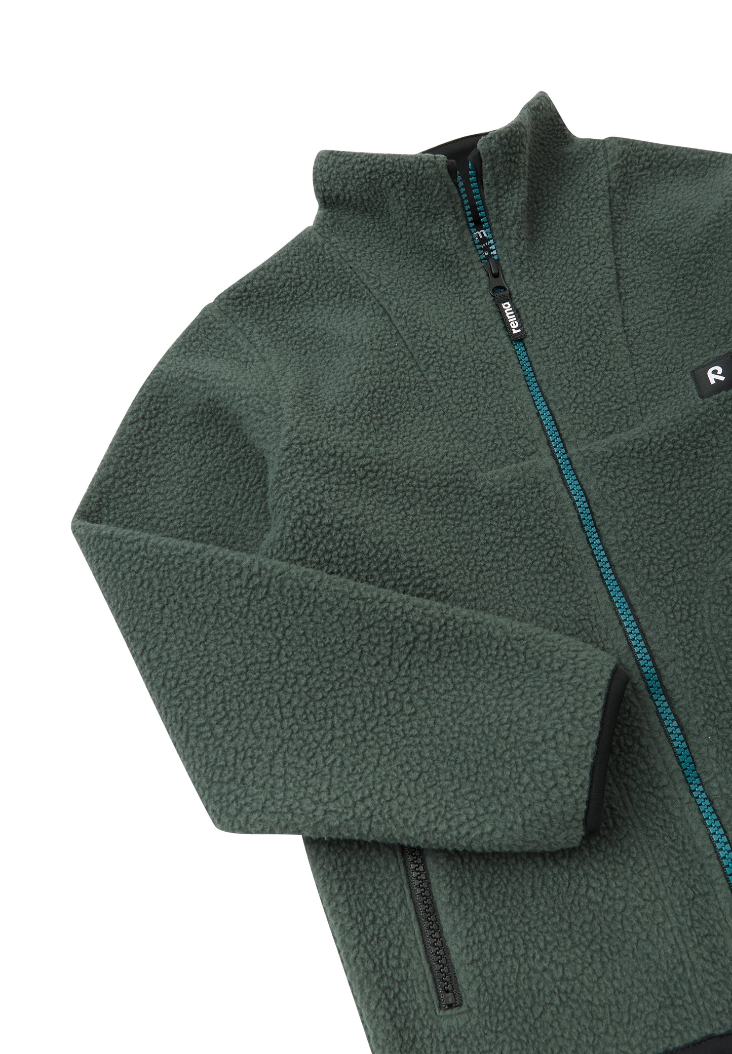 REIMA Fleece-Jacke <br>Turkki<br> Gr. 104 bis 164 <br> aussen warm und flauschig, innen hautfreundlicher Jersey<br> recyceltes Material<br> sehr warm, 330 g/m2 Dicke