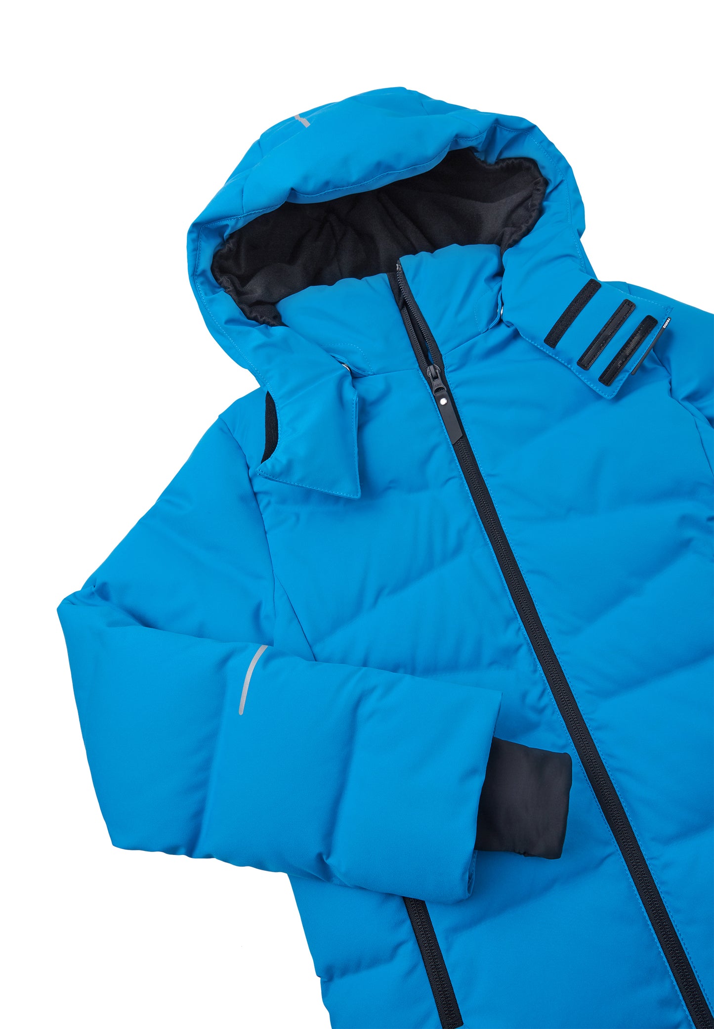 REIMA TEC warme Daunen-Skijacke/Winterjacke<br> Vaattunki <br>Gr. 116 bis 164 <br>echte zertifizierte Daune, waschbar<br> Schneefang & verstellbare Ärmelbündchen mit Lycraeinsätzen mit Daumenloch<br> funktionelle Details <br> WS 10'000 mm
