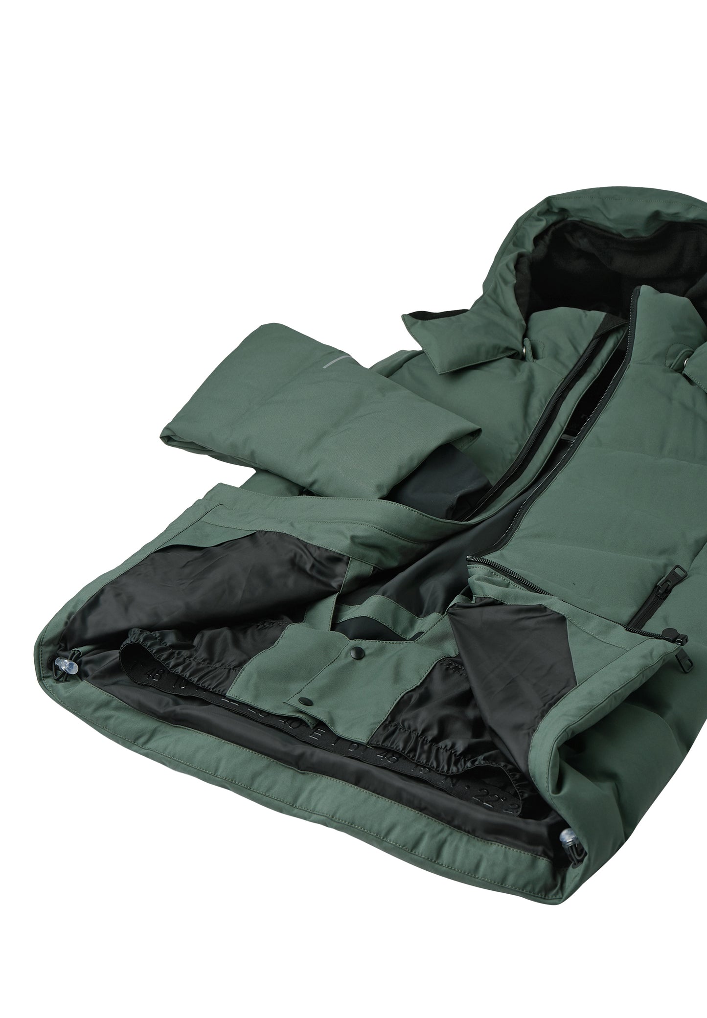 REIMA TEC warme Daunen-Skijacke/Winterjacke<br> Vaattunki <br>Gr. 116 bis 164 <br>echte zertifizierte Daune, waschbar<br> Schneefang & verstellbare Ärmelbündchen mit Lycraeinsätzen mit Daumenloch<br> funktionelle Details <br> WS 10'000 mm