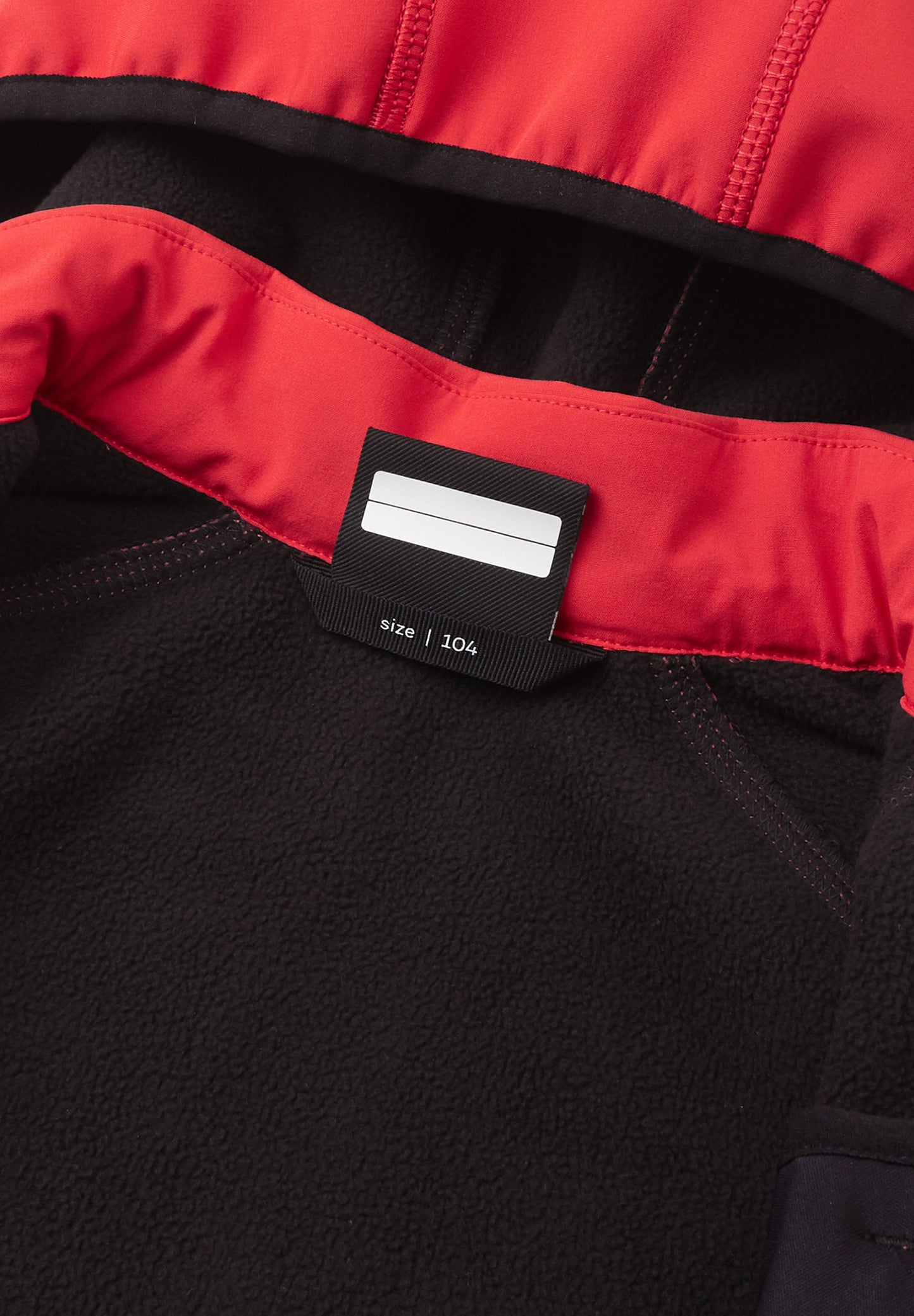 REIMA gefütterte Softshell-Jacke <br>Vantti <br>Gr. 80 bis 140<br> aussen Softshell<br> innen weiches Fleece <br>WS 10'000 mm