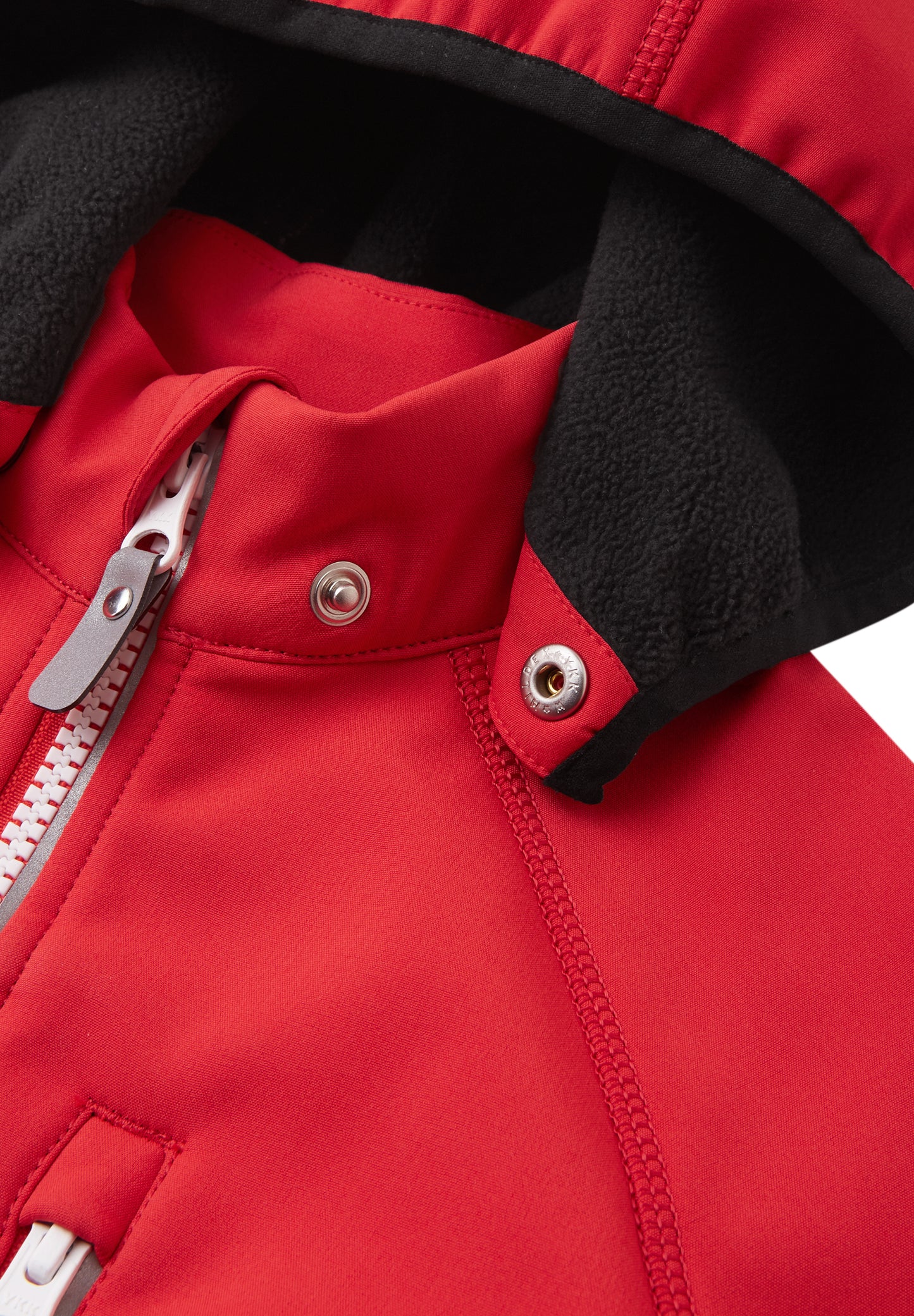 REIMA gefütterte Softshell-Jacke <br>Vantti <br>Gr. 80 bis 140<br> aussen Softshell<br> innen weiches Fleece <br>WS 10'000 mm