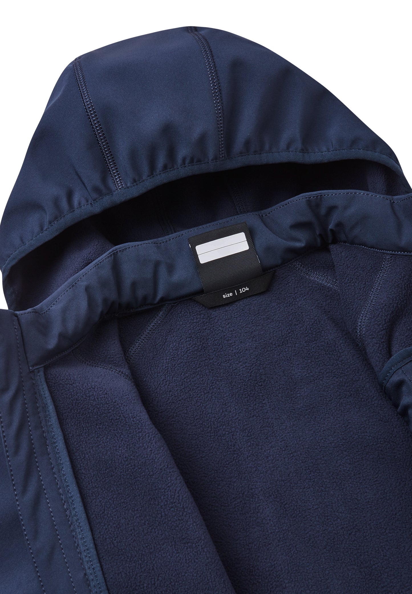 REIMA gefütterte Softshell-Jacke <br>Vantti <br>Gr. 80 bis 140<br> aussen Softshell<br> innen weiches Fleece <br>WS 10'000 mm