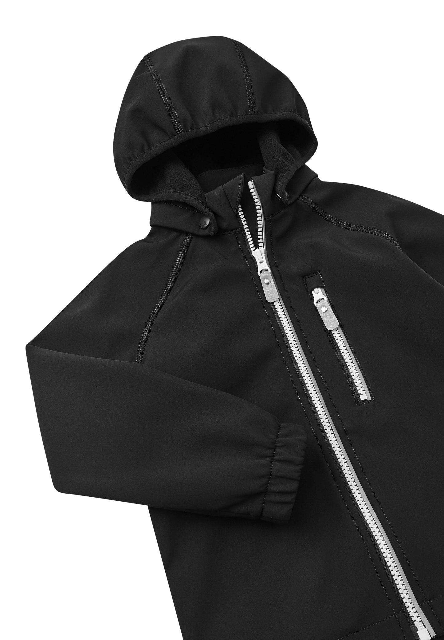REIMA gefütterte Softshell-Jacke <br>Vantti <br>Gr. 80 bis 140<br> aussen Softshell<br> innen weiches Fleece <br>WS 10'000 mm