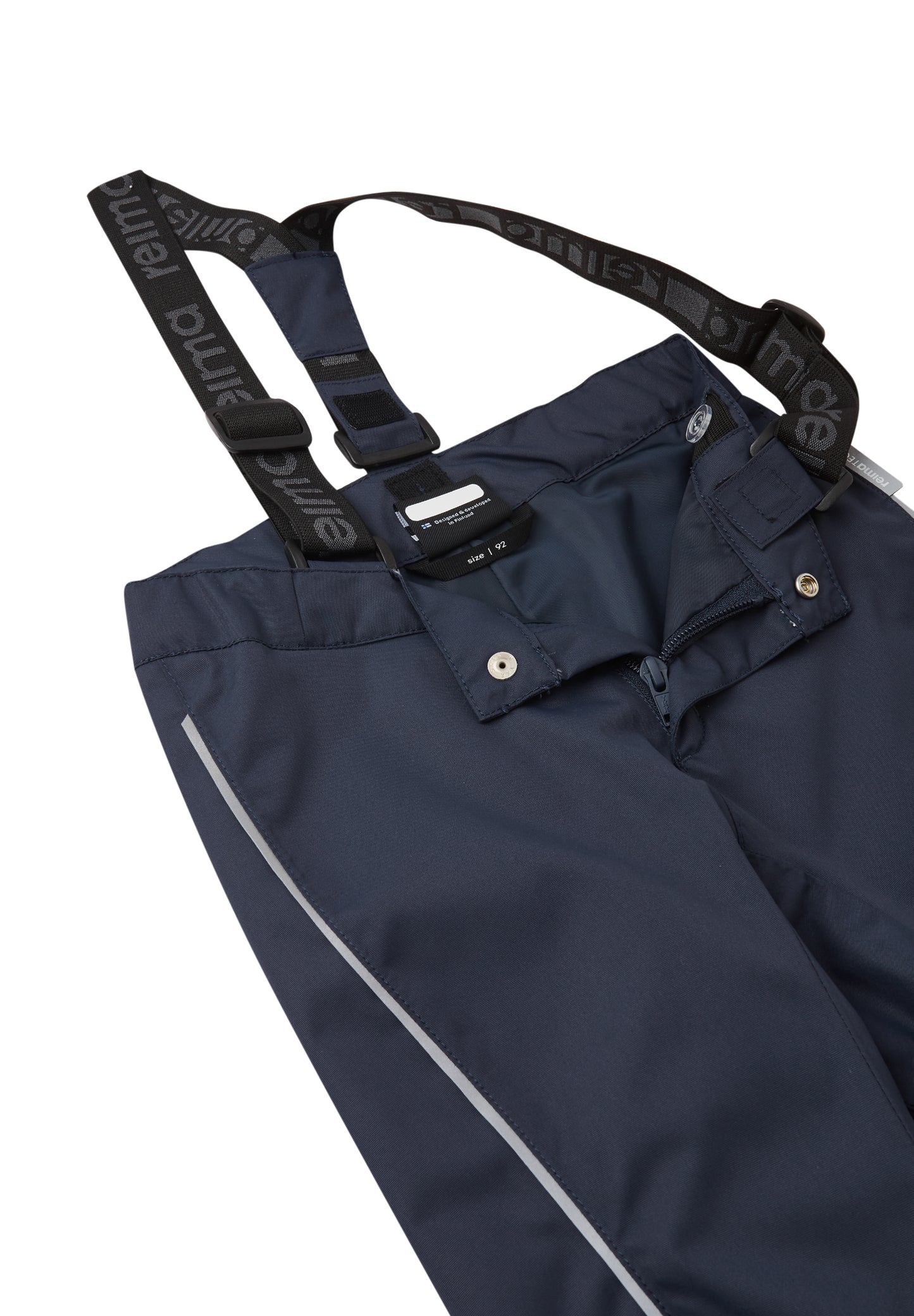 REIMA TEC Regenhose <br>Varsi <br>Gr. 80 bis 110<br>abnehmbare Hosenträger & Fussgummis<br>WS 10'000 mm