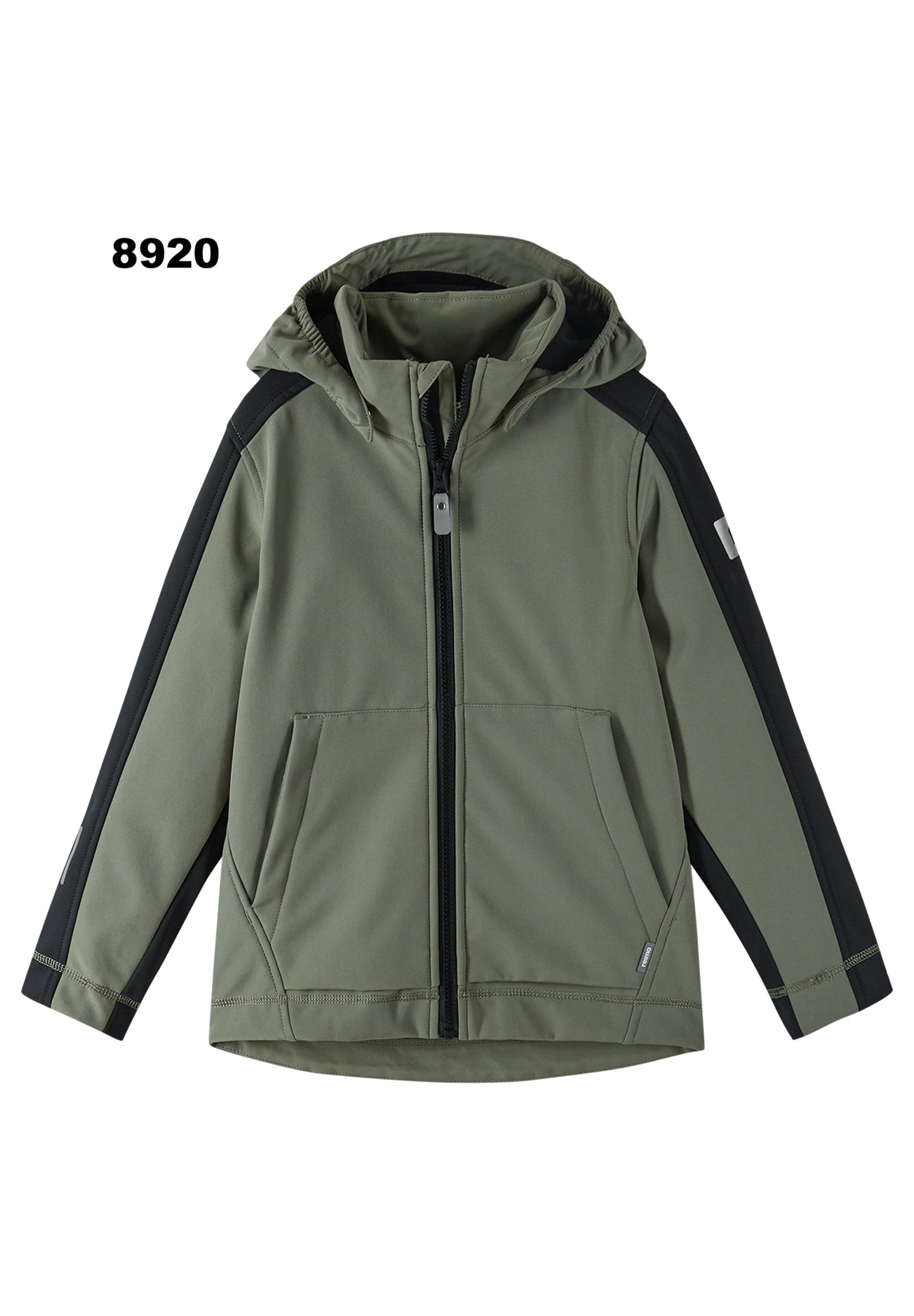 REIMA gefütterte Softshell-Jacke <br>Sipoo <br>Gr. 122, 134, 140, 152, 158, 164<br> aussen Softshell <br>innen weiches Fleece <br>WS 10'000 mm