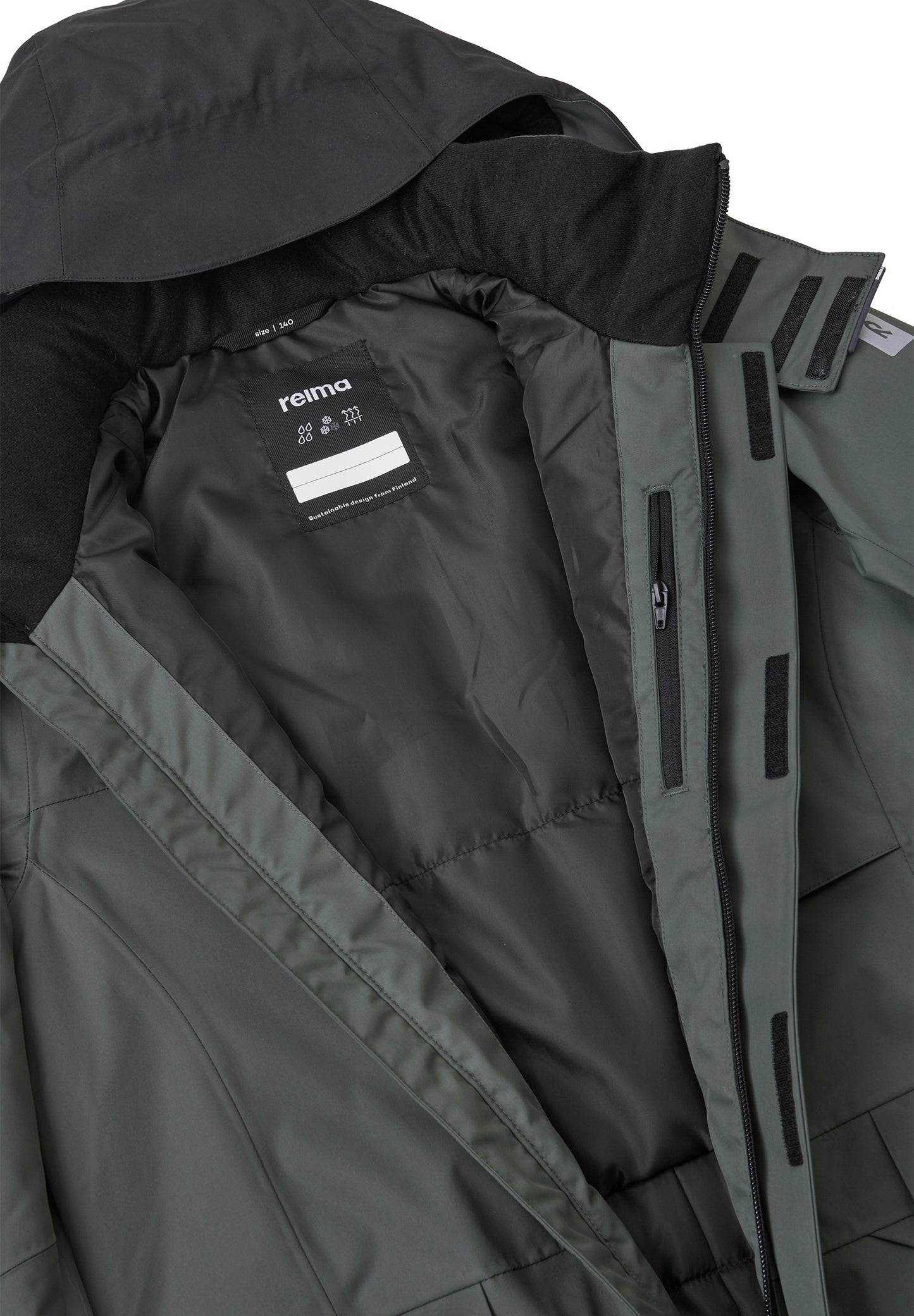 REIMA TEC+ Winteroverall/Skianzug <br>Utsjoki<br>Gr.140,152,158 <br>extra robuster Po-/Knie-/Schienbeinbereich <br>verstellbare Ärmelbündchen&Lycra-Einsätze <br>Taille regulierbar<br>Schneefang am Beinende <br>funktionelle Details <br>WS 12'000 mm