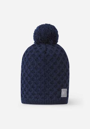 Reima Mütze<br> Nyksund <br>Gr. 48 bis 58 <br>innen hautfreundliches Fleece<br> aussen warme, wasserabweisende Merino-Wolle<br>Windstopper-Membrane im Ohrbereich
