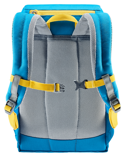 DEUTER Kinder-Rucksack <br> Schmusebär 8L<br> bequem & leicht<br> mit Brustgurt und herausnehmbarem Sitzkissen<br> ab ca. 3.5 Jahren 24-30cm Rückenlänge