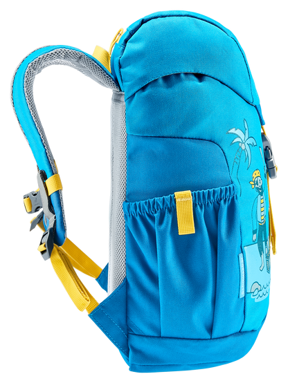 DEUTER Kinder-Rucksack <br> Schmusebär 8L<br> bequem & leicht<br> mit Brustgurt und herausnehmbarem Sitzkissen<br> ab ca. 3.5 Jahren 24-30cm Rückenlänge