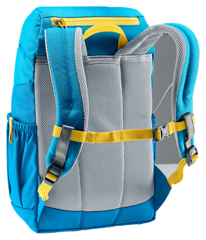 DEUTER Kinder-Rucksack <br> Schmusebär 8L<br> bequem & leicht<br> mit Brustgurt und herausnehmbarem Sitzkissen<br> ab ca. 3.5 Jahren 24-30cm Rückenlänge