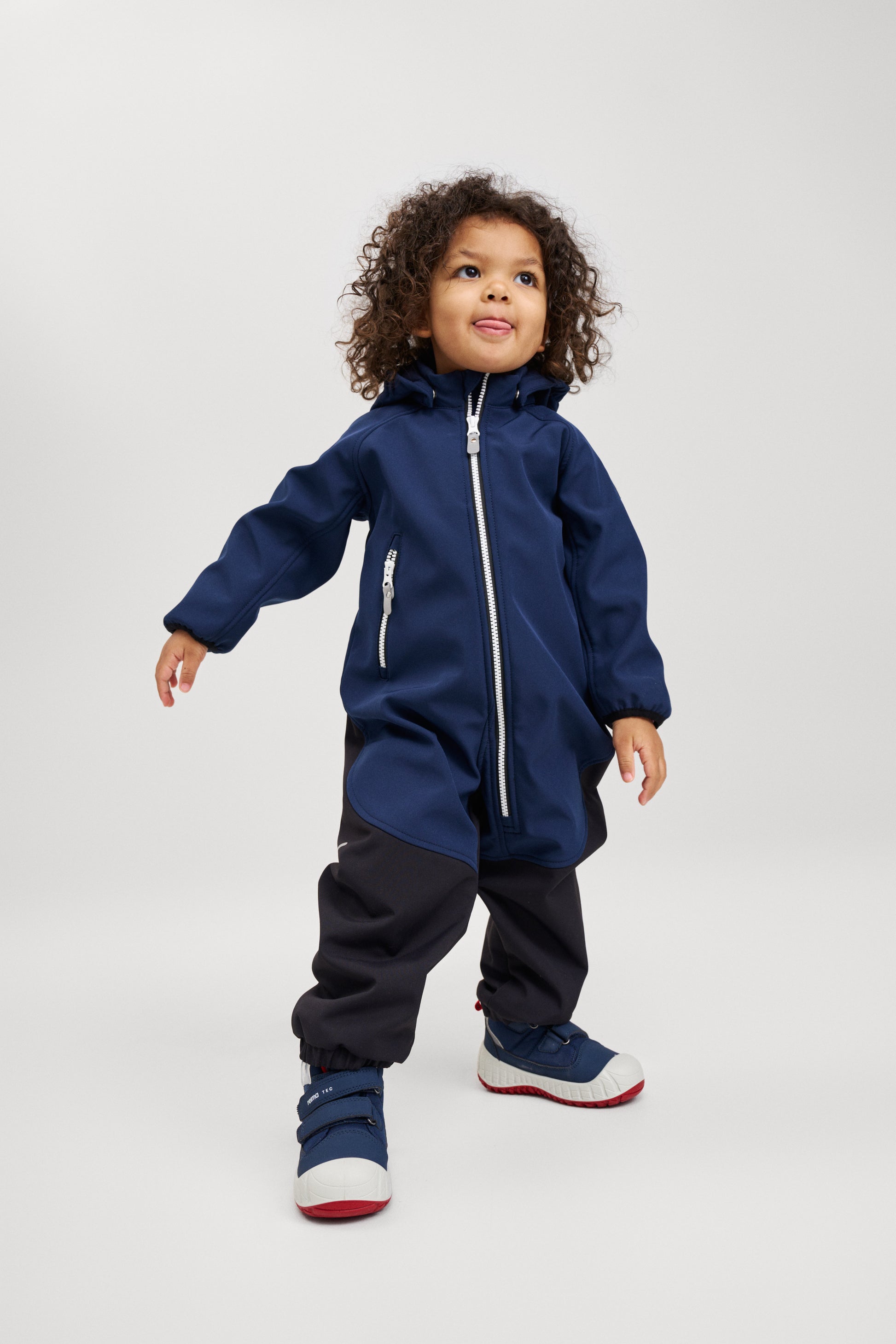 REIMA Kinder Softshell Overall Anzug Mjosa 5100006A-6980