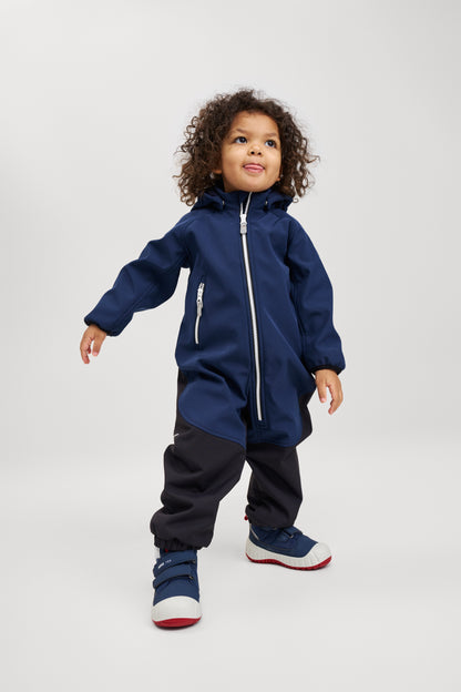 REIMA Kinder Softshell Overall Anzug Mjosa 5100006A-6980