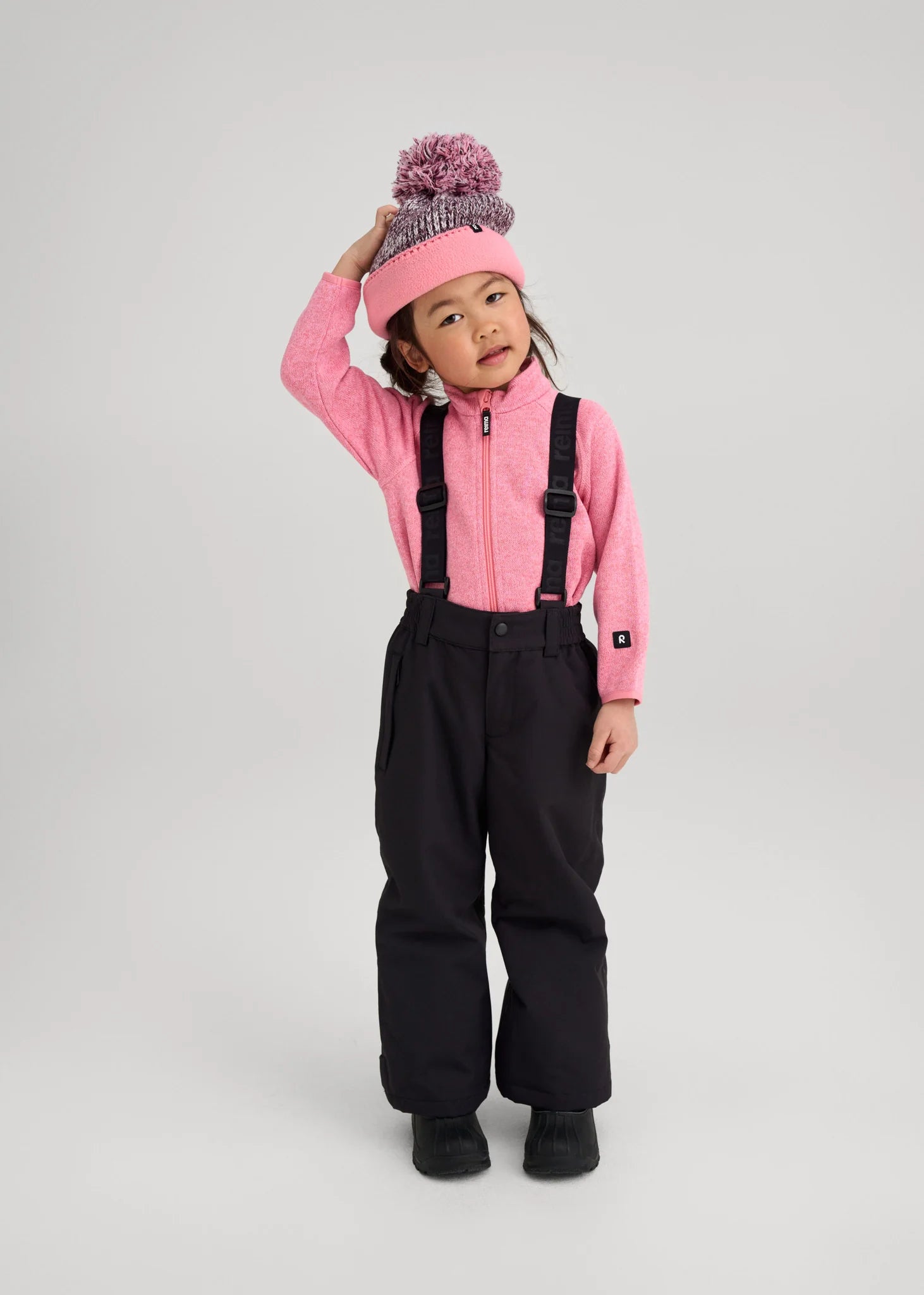 REIMA TEC Kinder Skihose Loikka schwarz 5100114A 9990