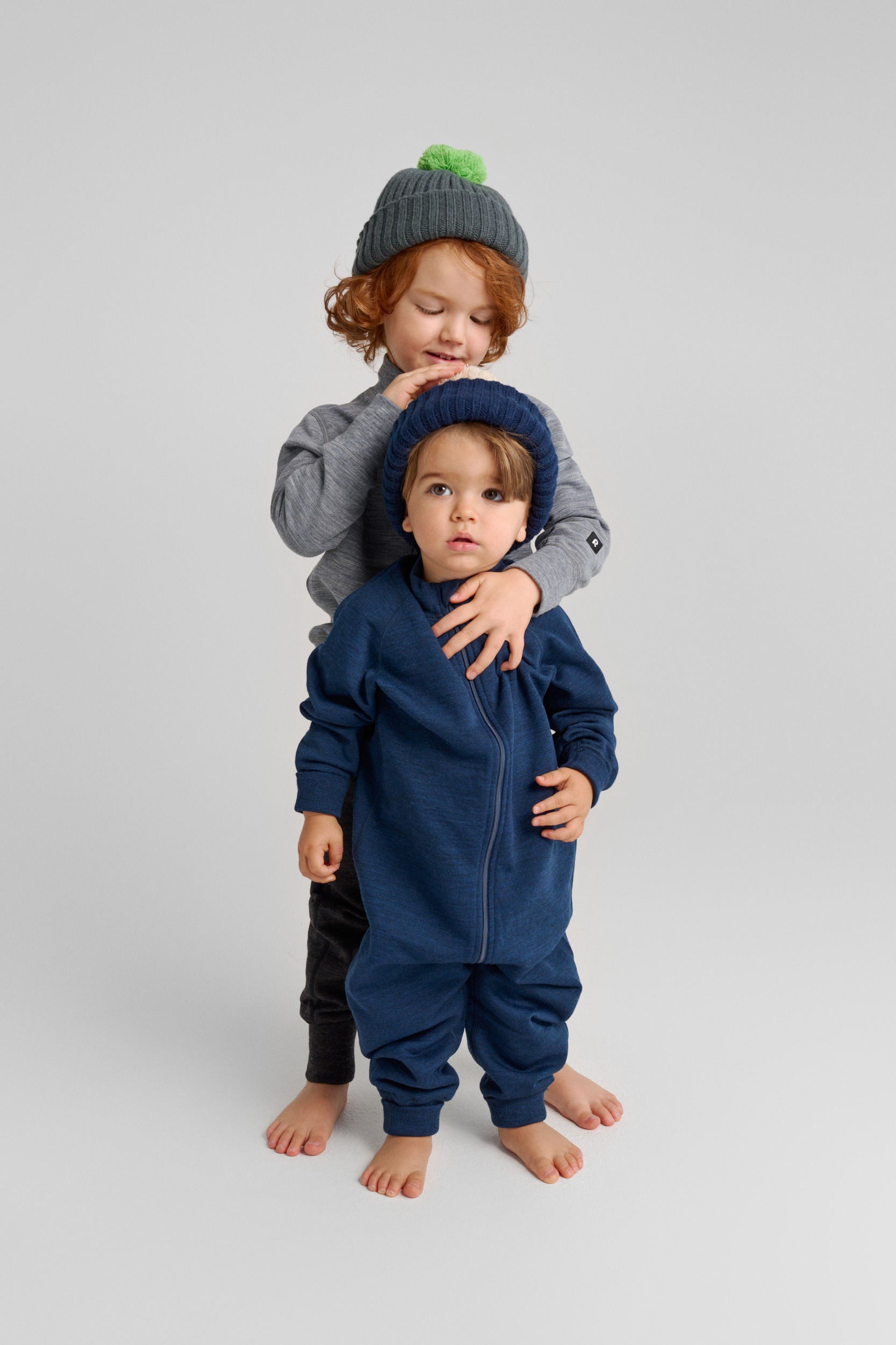 REIMA Kinder Merino Overall Parvin blau 5200037A 6980