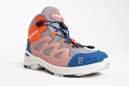 LOWA NAMUK wasserdichter Wander/Trekkingschuh<br> Innox EVO GTX QX NMK.<br>Gr. 26-36 <br> für Waldspielgruppe, Waldtage und zum Wandern<br>GORE-TEX (100% wasserdicht)