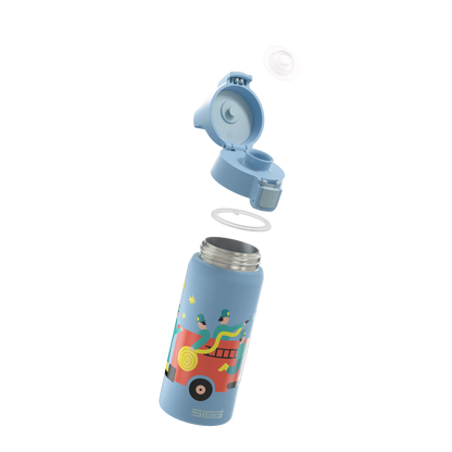 SIGG Thermo Trinkflasche <br>Shield Therm One 0.5L<br> Recycling-Edelstahl <br> Schadstofffrei <br>auslaufsicher <br>  hält Flüssigkeiten kalt/heiss