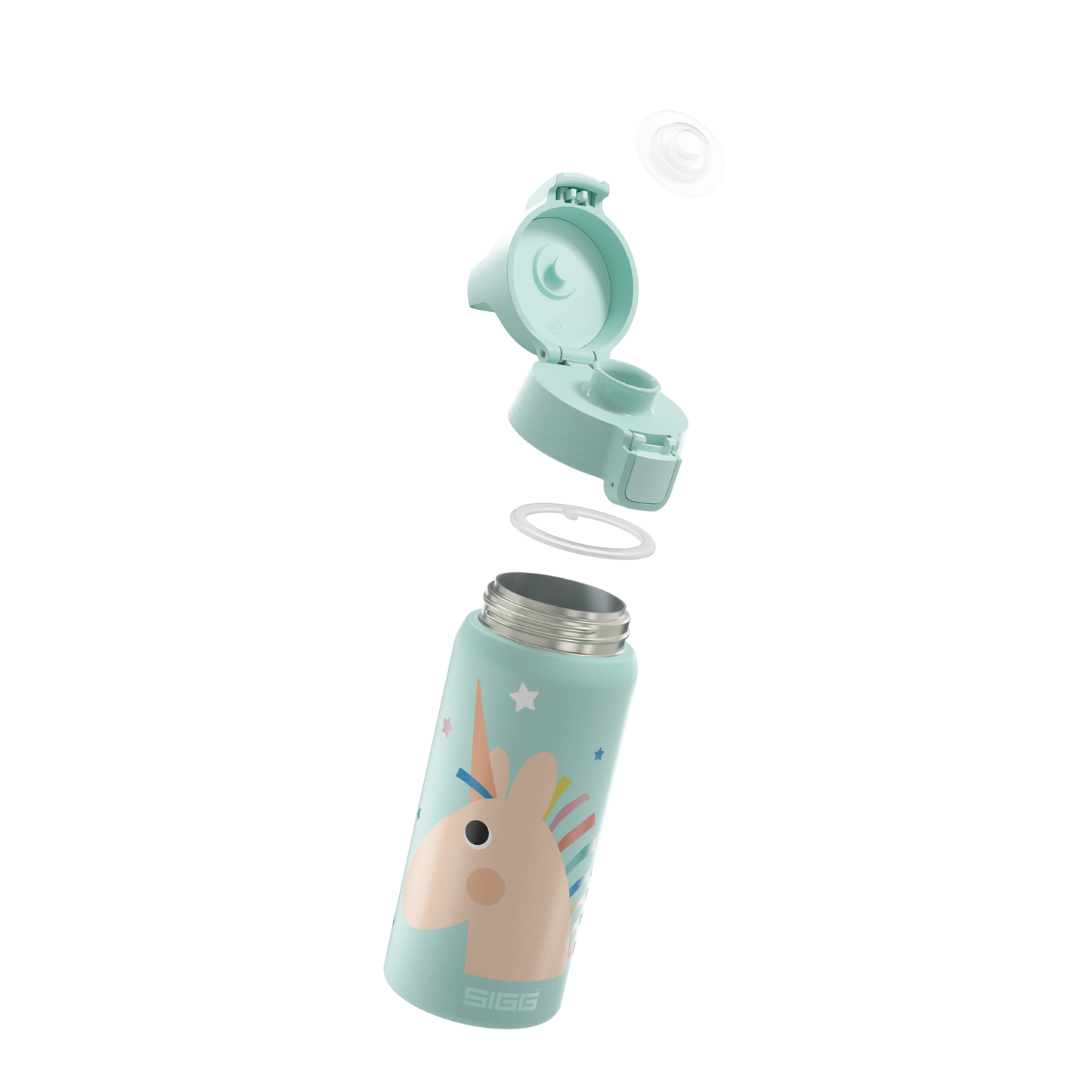 SIGG Thermo Trinkflasche <br>Shield Therm One 0.5L<br> Recycling-Edelstahl <br> Schadstofffrei <br>auslaufsicher <br>  hält Flüssigkeiten kalt/heiss