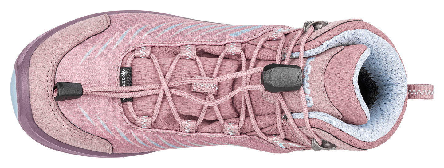 LOWA wasserdichter Wander/Trekkingschuh<br> Zirrox II GTX MID JR.<br>Gr. 28, 30, 31, 32, 33, 34, 35, 36, 37, 38<br> für Waldspielgruppe, Waldtage und zum Wandern<br>GORE-TEX (100% wasserdicht)