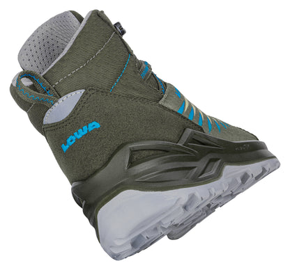 LOWA wasserdichter Wander/Trekkingschuh<br> Zirrox II GTX MID JR.<br>Gr. 26, 34 <br> für Waldspielgruppe, Waldtage und zum Wandern<br>GORE-TEX (100% wasserdicht)