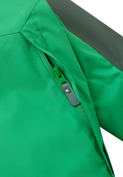 REIMA TEC Skijacke/Winterjacke Autti <br>Gr. 134<br> Schneefang & verstellbare Ärmelbündchen<br> funktionelle Details<br> WS 10'000 mm