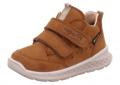 SUPERFIT wasserdichter Leder-Schuh/Sneaker<br> Breeze <br>Gr. 22 bis 28<br> Innensohle herausnehmbar<br> ideal für Frühling, Sommer & Herbst <br>GORE-TEX (100% wasserdicht)