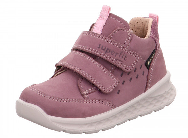 SUPERFIT wasserdichter Leder-Schuh/Sneaker<br> Breeze <br>Gr. 21 - 28<br> Innensohle herausnehmbar<br> ideal für Frühling, Sommer & Herbst <br>GORE-TEX (100% wasserdicht)