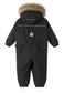 REIMA TEC Winteroverall/Skianzug<br> Gotland <br>Gr. 74 bis 98<br> Po-Bereich extra dick isoliert<br> auch ohne Kunst-Pelz tragbar<br> abnehmbare Fuss-Schlaufen<br> WS >12'000 mm